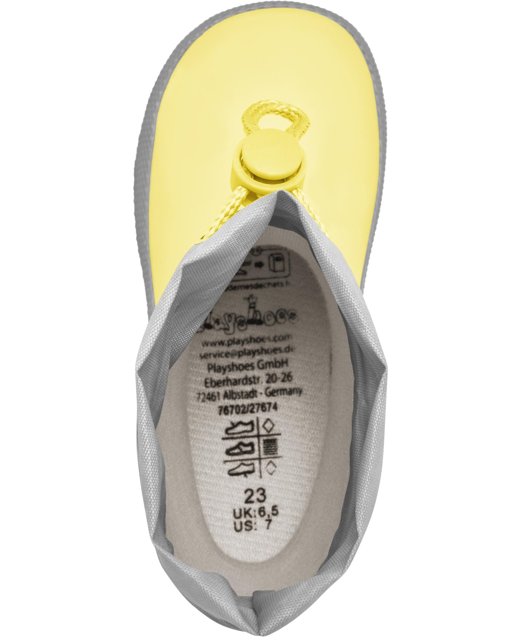 Playshoes Barfuß-Gummistiefel uni Gummistiefel – Bild 5 von 5