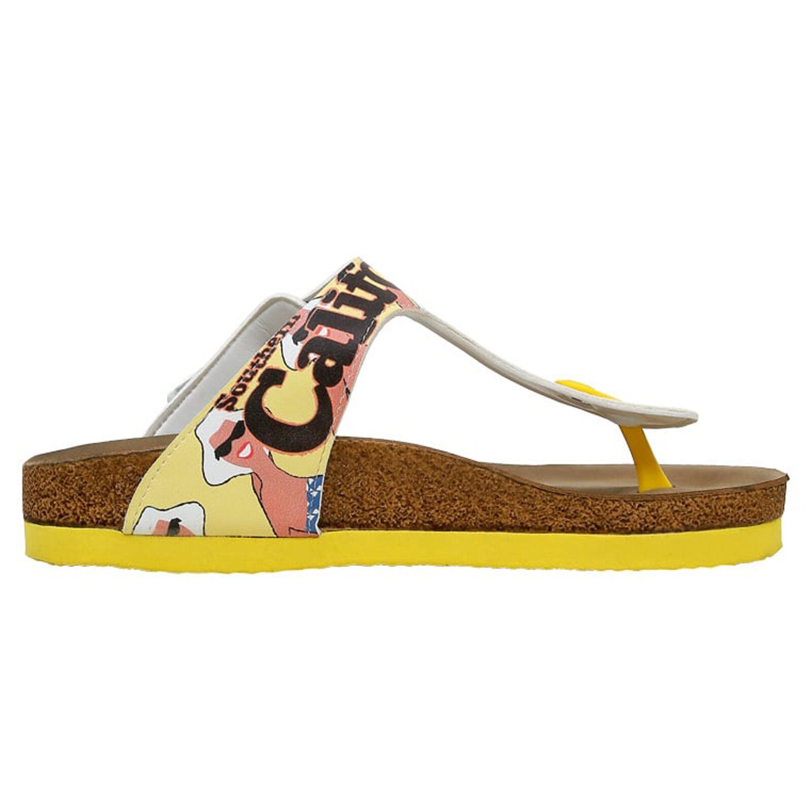 DOGO Lila Zehentrenner Southern California Damen Sandalen Zehentrenner Handgefertigt