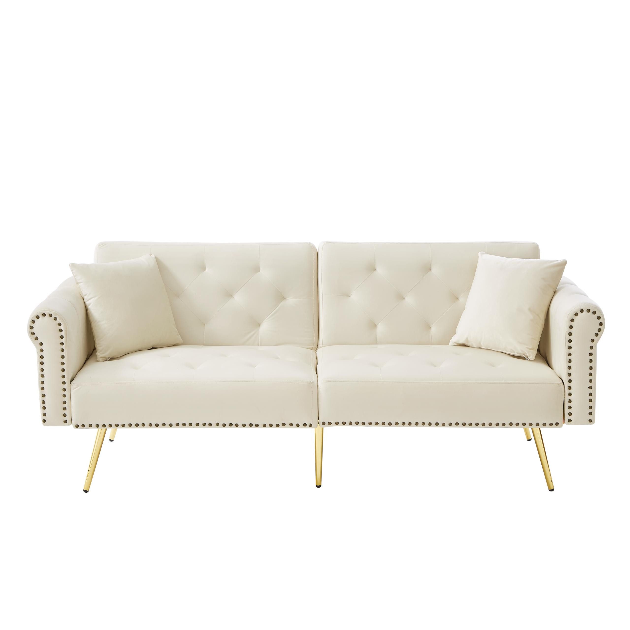 Furnishings Home Schlafsofa Sofa mit Samtbezug günstig online kaufen