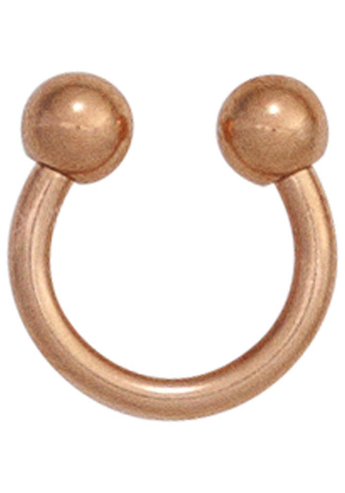 JOBO Nasenpiercing, Edelstahl roségoldfarben