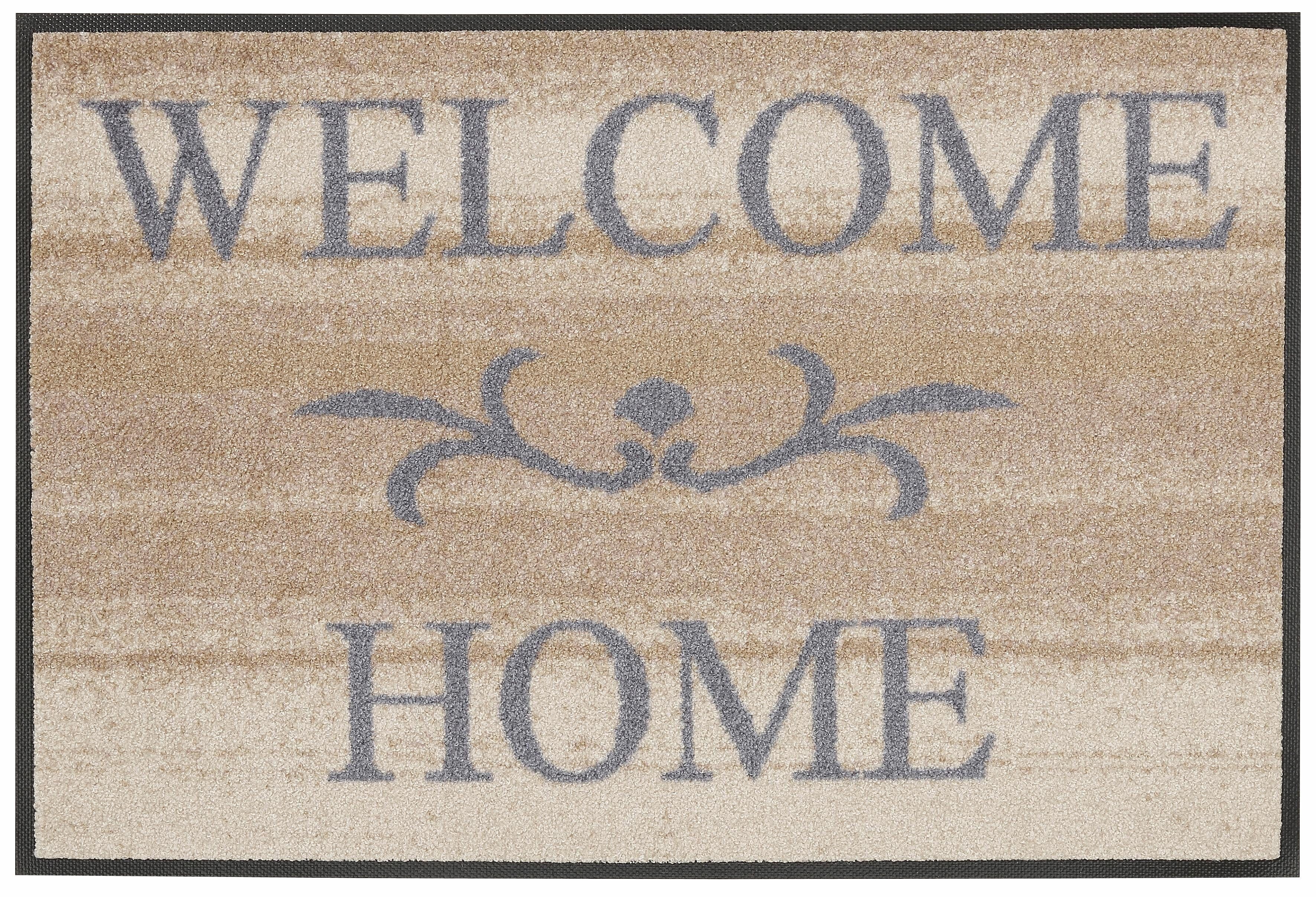 wash+dry by Kleen-Tex Fußmatte Welcome Home, günstig online kaufen