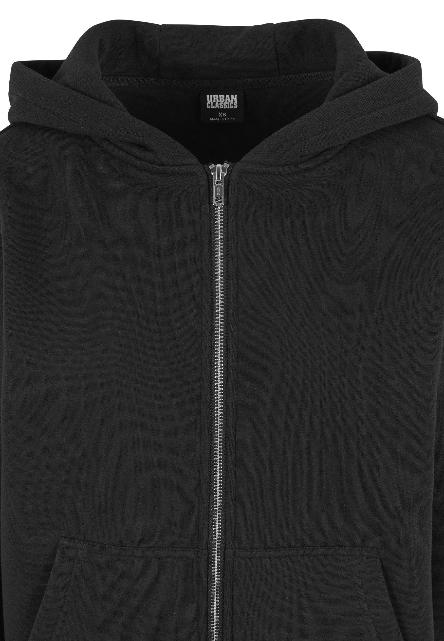 URBAN CLASSICS Sweatjacke Urban Classics Ladies Fluffy Zip Cardigan
