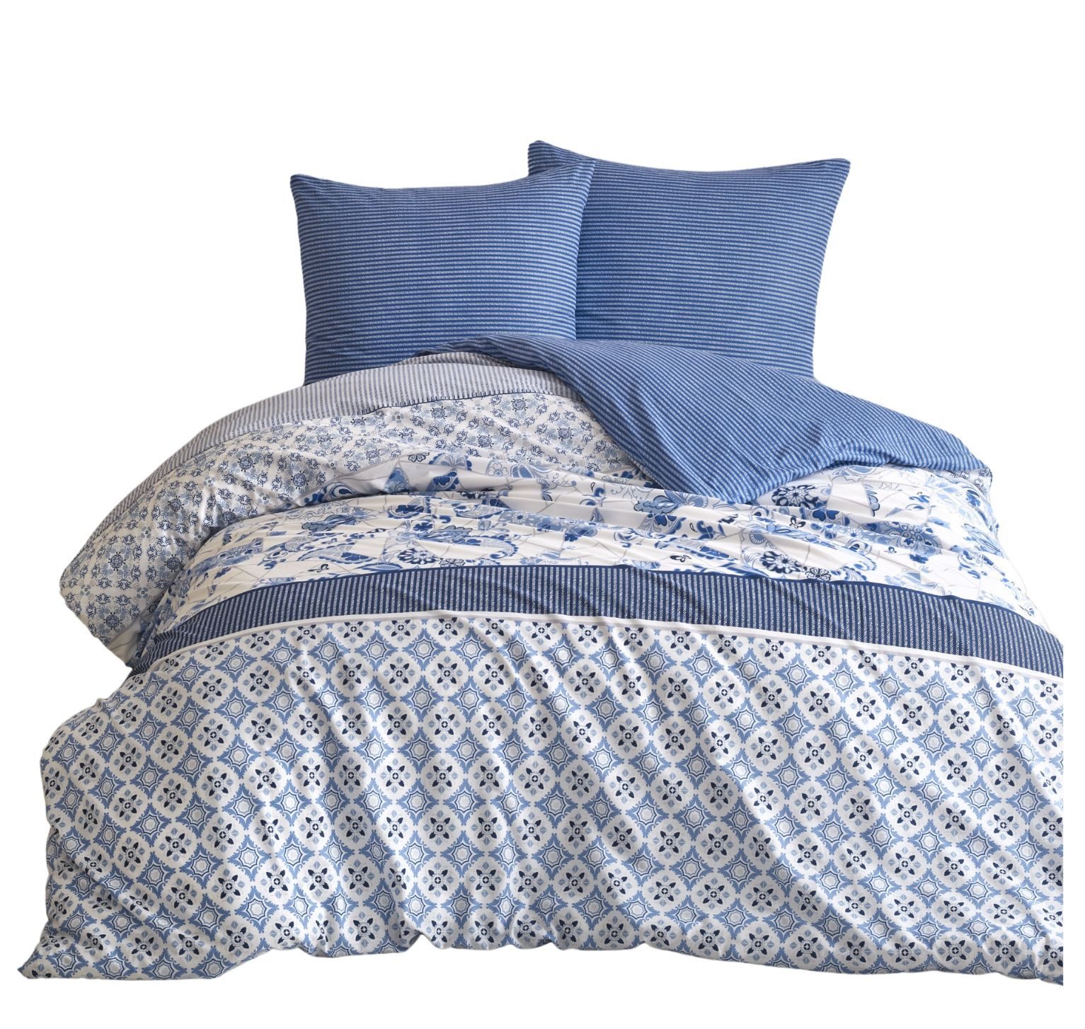 Leonado Vicenti Bettwäsche Baumwolle 100% fein gewebter Stoff, Renforce, 3 günstig online kaufen