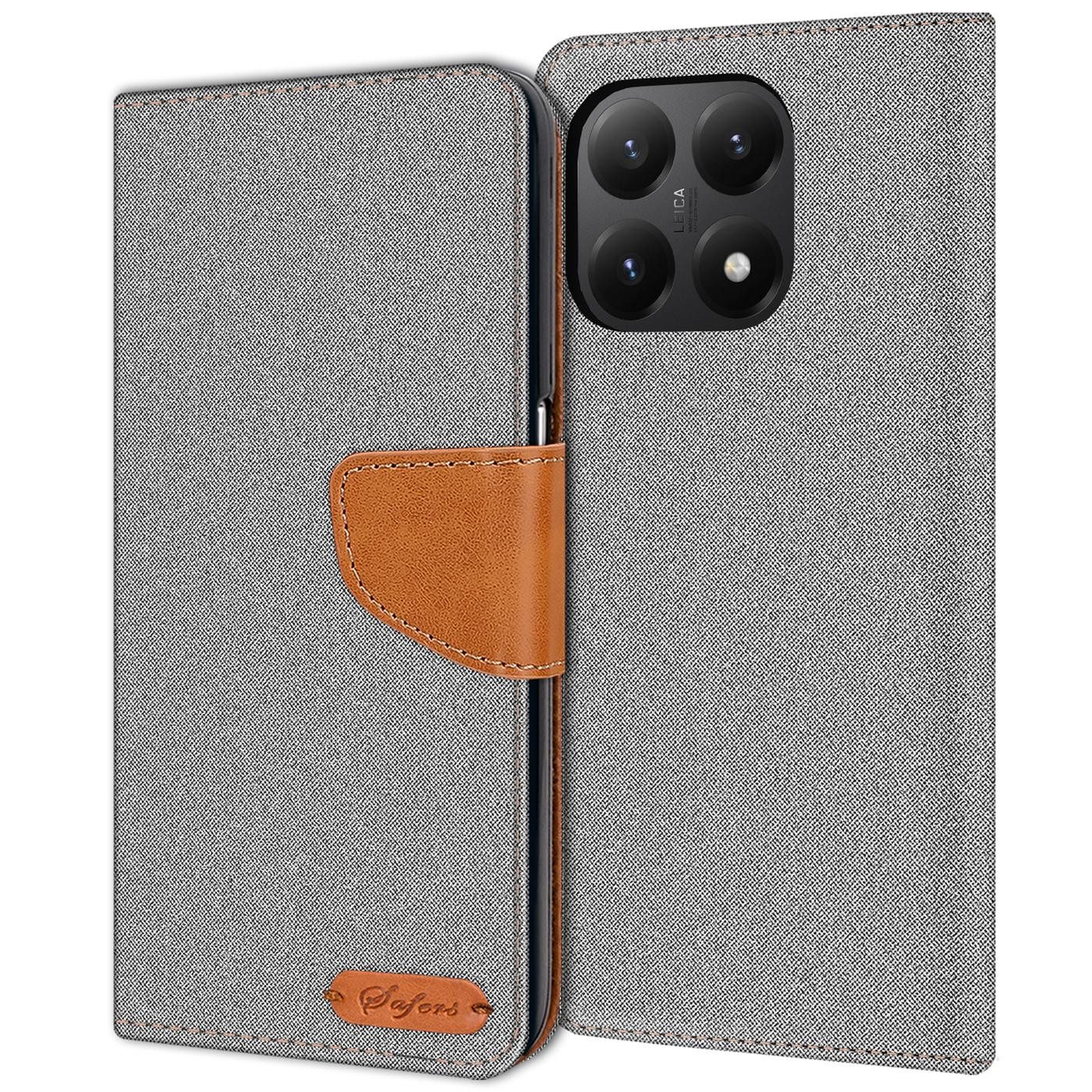 Handyhülle Denim Schutzhülle Flip Case für Xiaomi 15T
