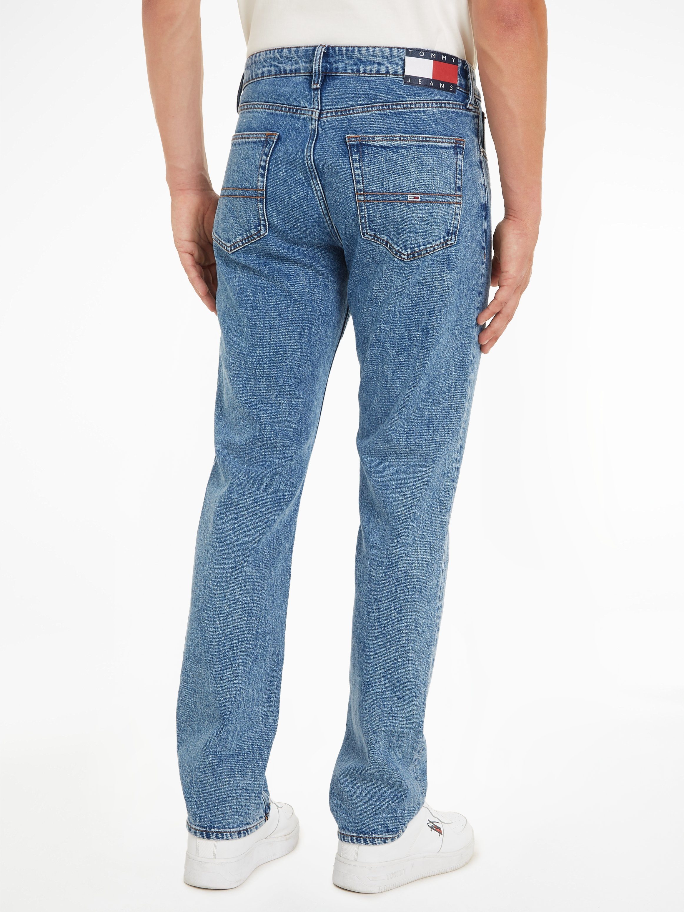 Tommy Straight-Jeans RYAN Jeans 5-Pocket-Style im STRGHT RGLR Medium Denim