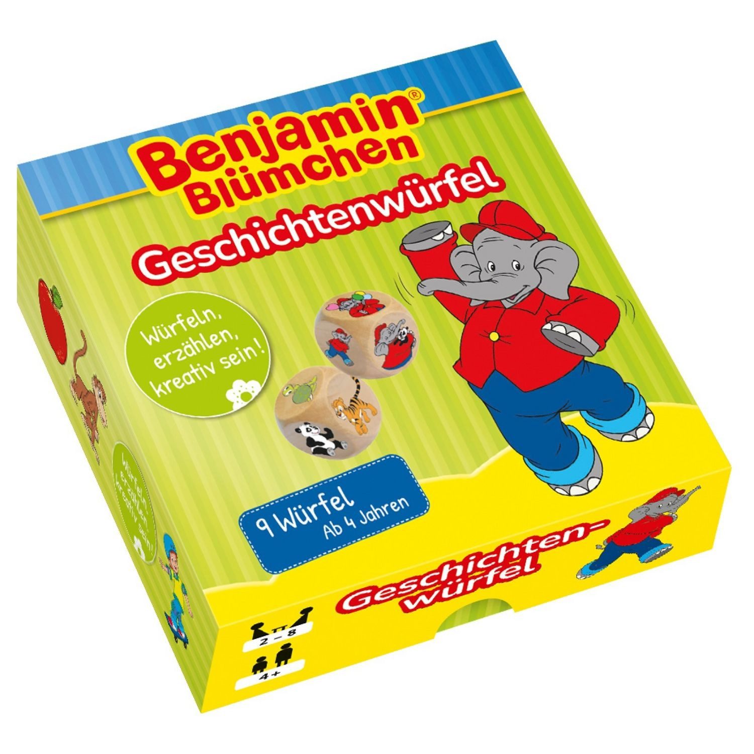 Schulbuch Geschichtenwürfel mit Benjamin Blümchen Würfeln, erzählen, kreativ sei diverse