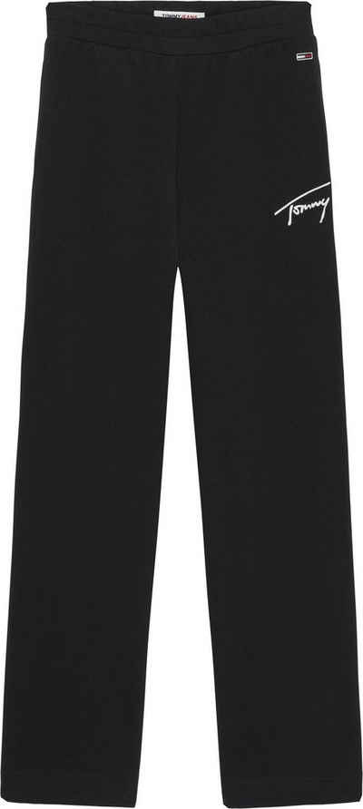Tommy Jeans Sweathose »TJW SIGNATURE A-LINE SWEATPANT« mit Tommy Jeans Logo-Stickereien
