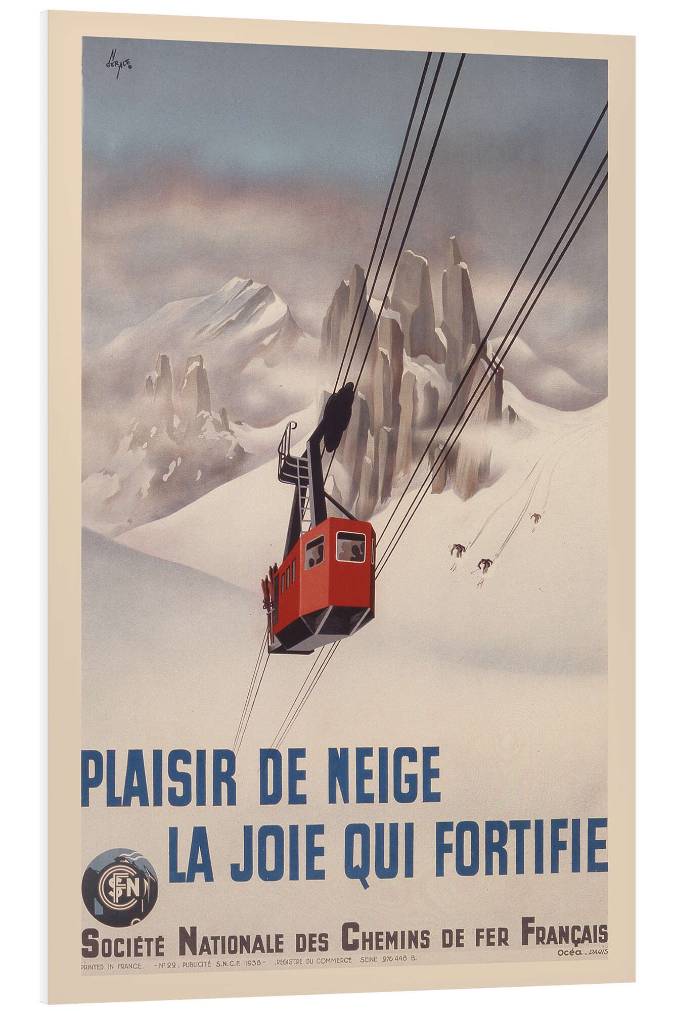 Forex-Bild Vintage Ski Collection