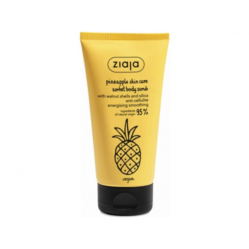 Ziaja Körperpeeling Pineapple Haut Care body peeling (Sorbet Body Scrub) 160ml