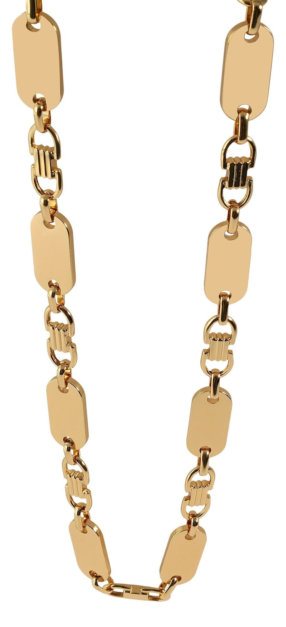 AKZENT Edelstahlkette Bent gold Damen wasserfest günstig online kaufen