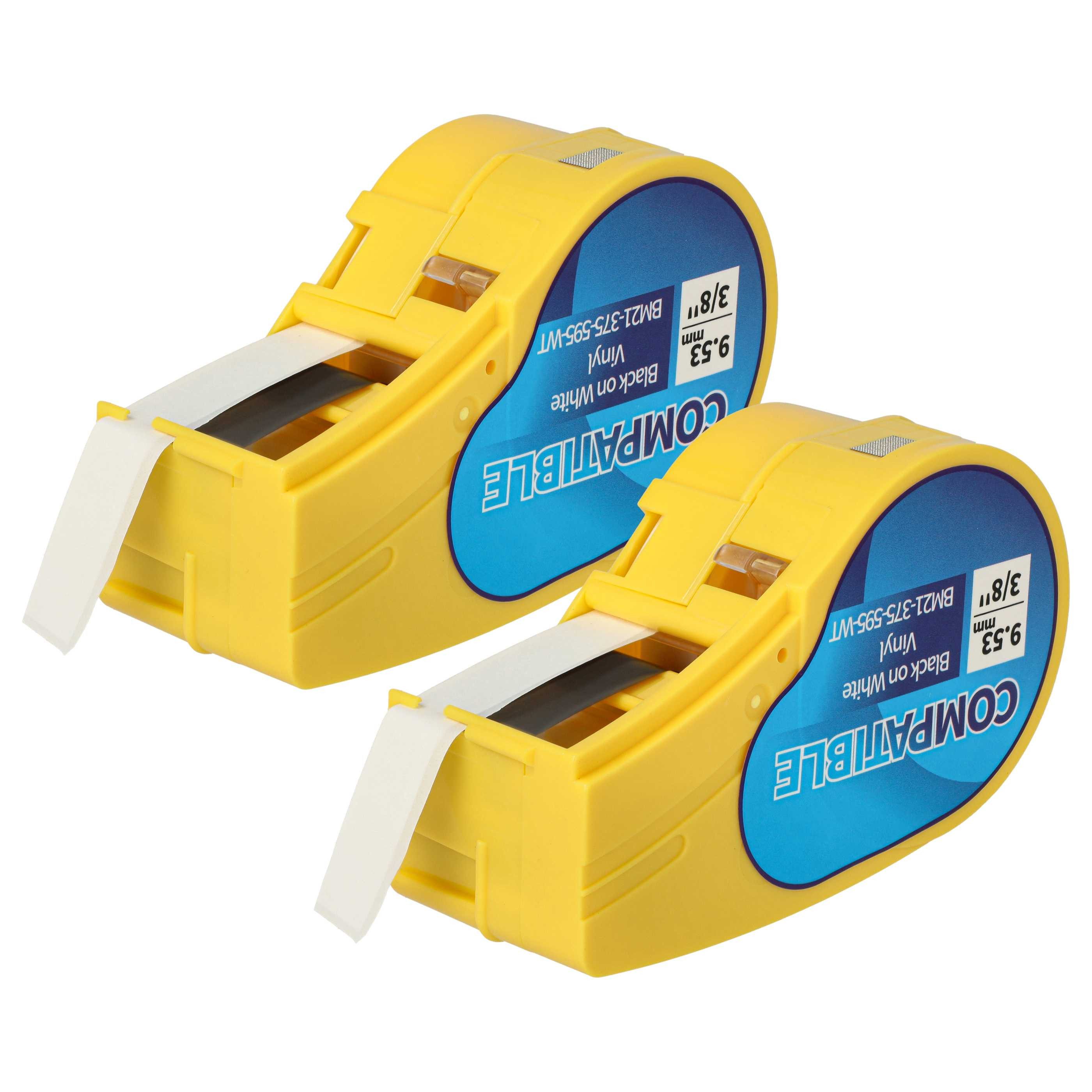 Beschriftungsband passend für Brady M210, M210-LAB, M211 Etikettendrucker