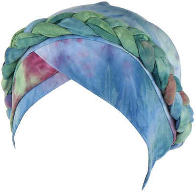 Leway Turban »Damen Muslim Turban Headwrap Stretch Beanie Mütze Schal Turban Wrap Sommer Kopftücher Bandana Indien Hut Kopfbedeckung für Chemo,Haarausfall Krebs,Chemotherapie«, (1-St)