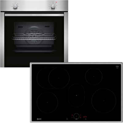 NEFF Backofen-Set N 30/N 70 BX18I, mit Teleskopauszug nachrüstbar