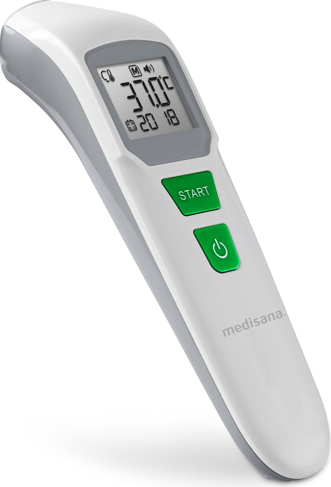 medisana Fieberthermometer TM, Berührungslose Infrarot-Messung, Multifunktion, Fieberalarm