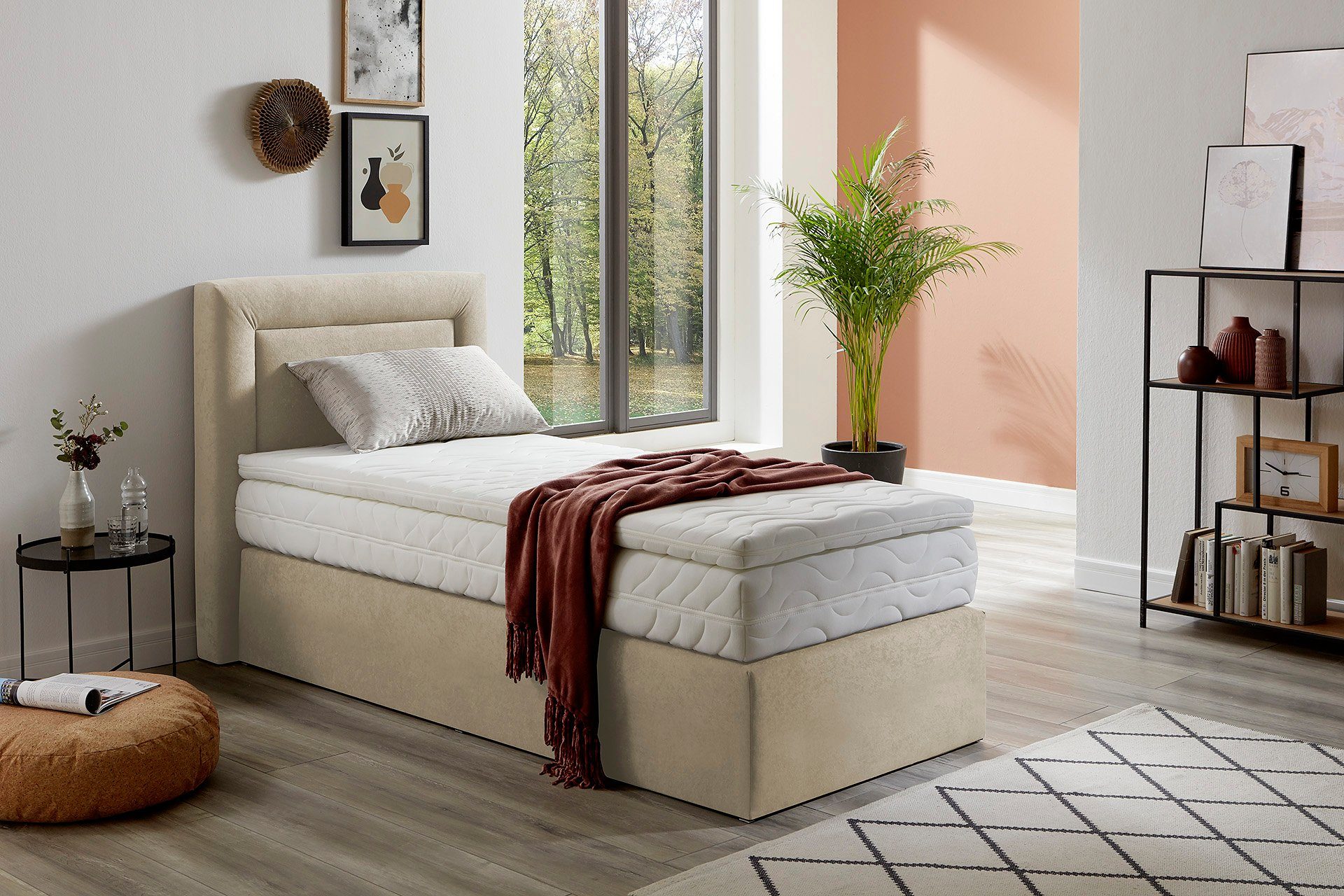 Westfalia Schlafkomfort Boxspringbett, wahlweise mit Bettkasten günstig online kaufen