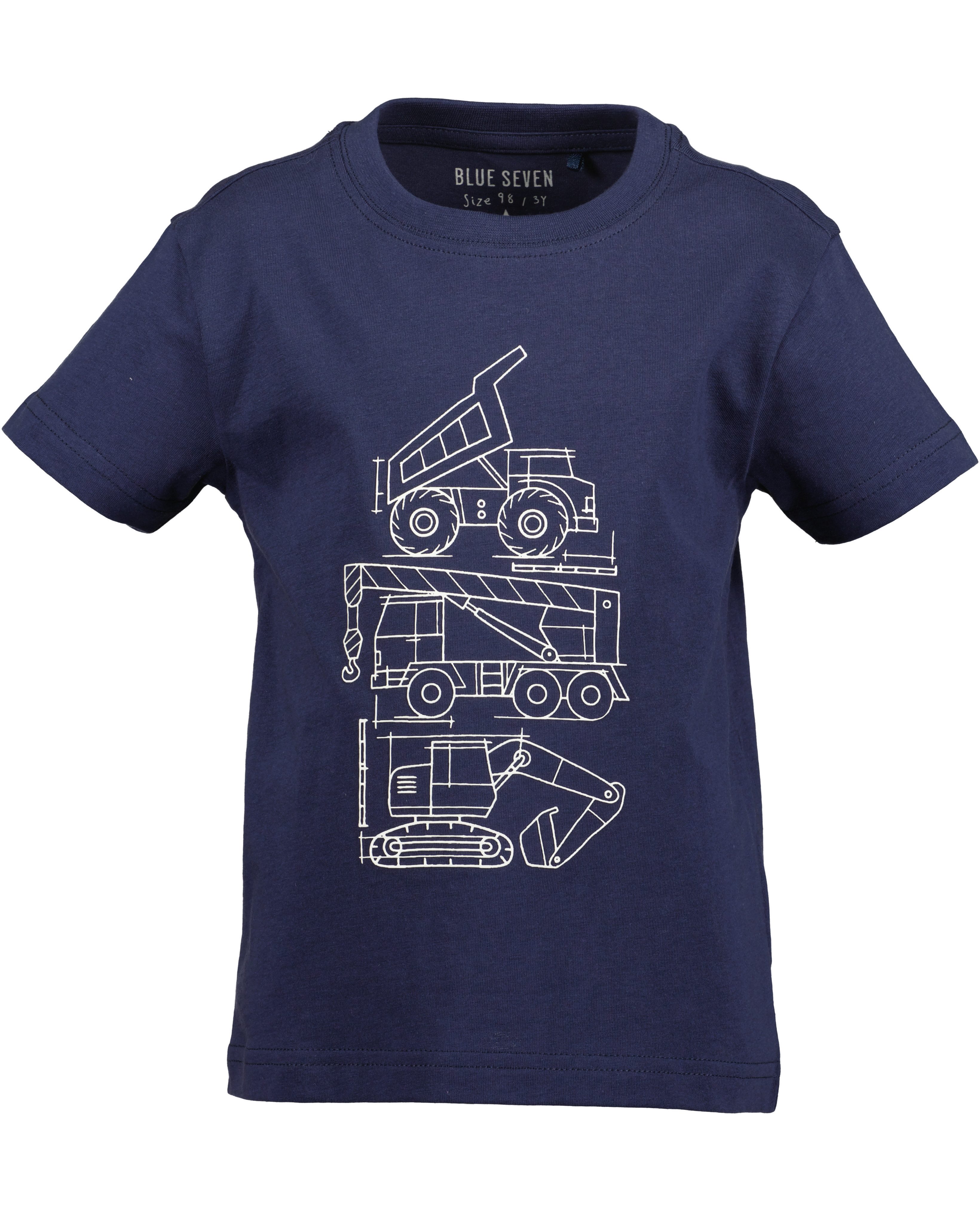 Blue Seven T-Shirt (Packung, 2-tlg) Basic-Passform, aus reiner Baumwolle