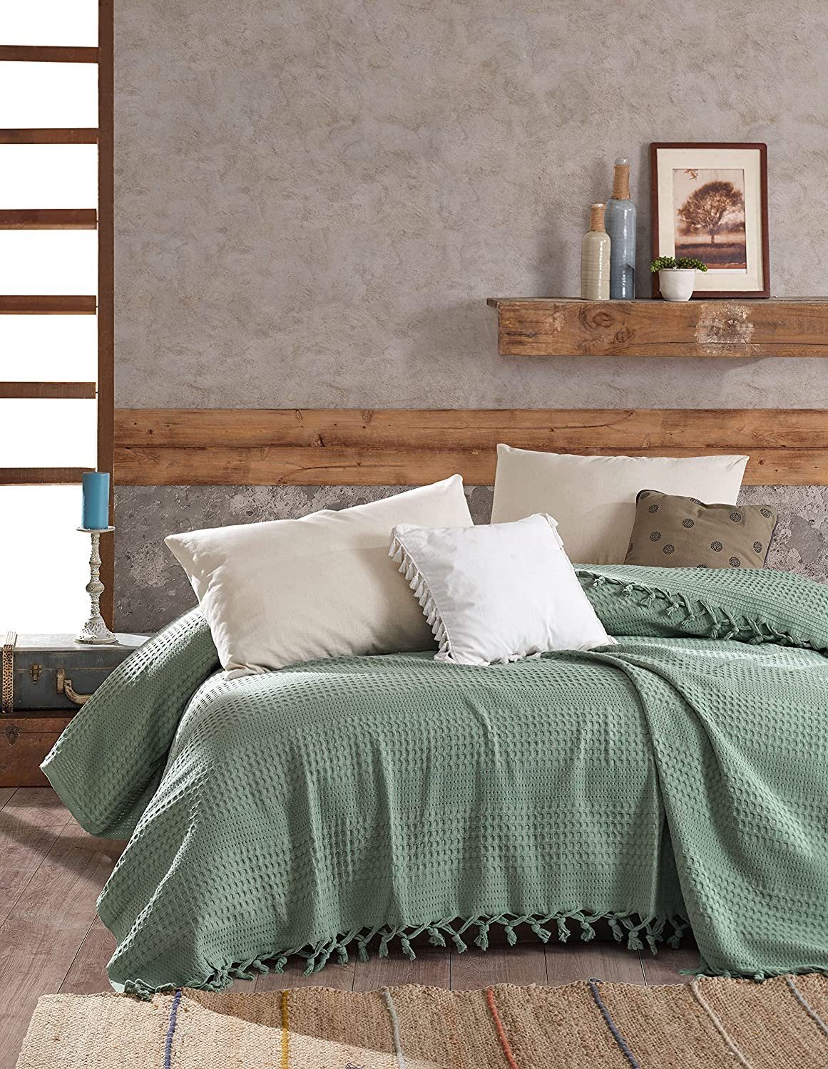 BOHORIA Tagesdecke BOHORIA® Tagesdecke in Waffeloptik "Urban Loft" extra gr günstig online kaufen