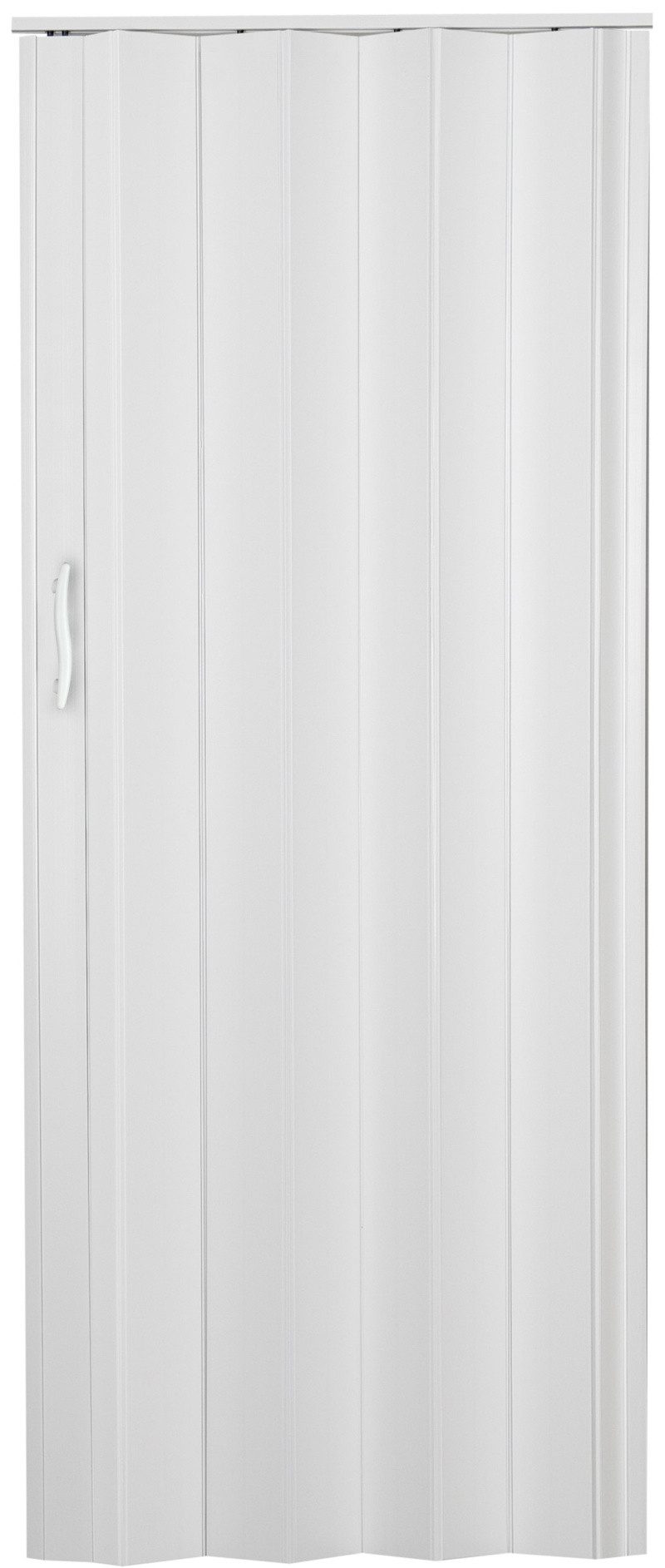 Standom Falttür Schiebetür für Türbreite bis 96 cm weiß Farben H. 202 cm Neu st3 (1 Karton, 1-St., 1-Set), teils vormontiert