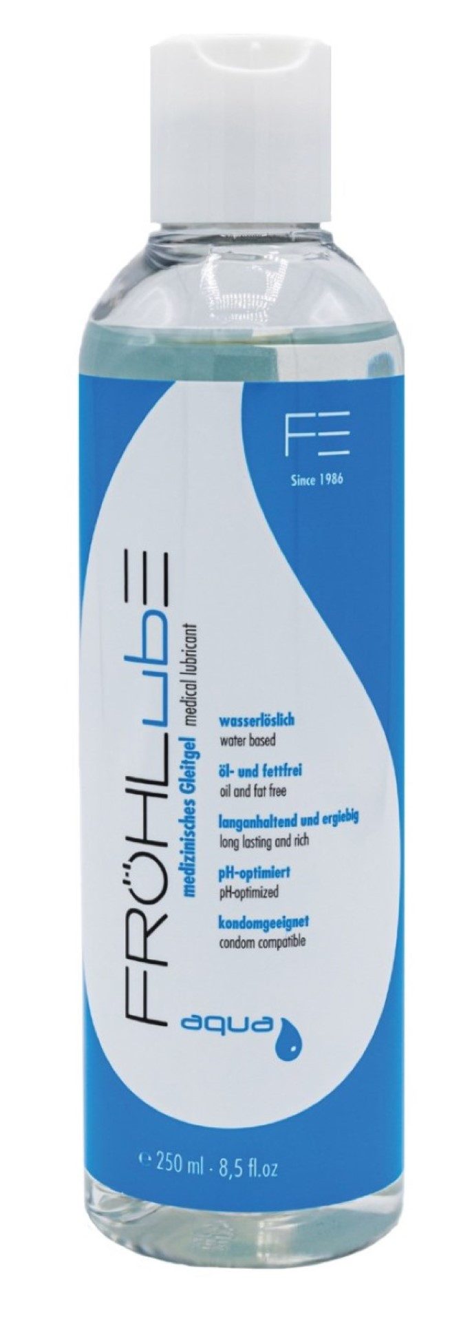 Fröhle Gleitgel 250 ml - FRÖHLE FRÖHLubE aqua 250 ml