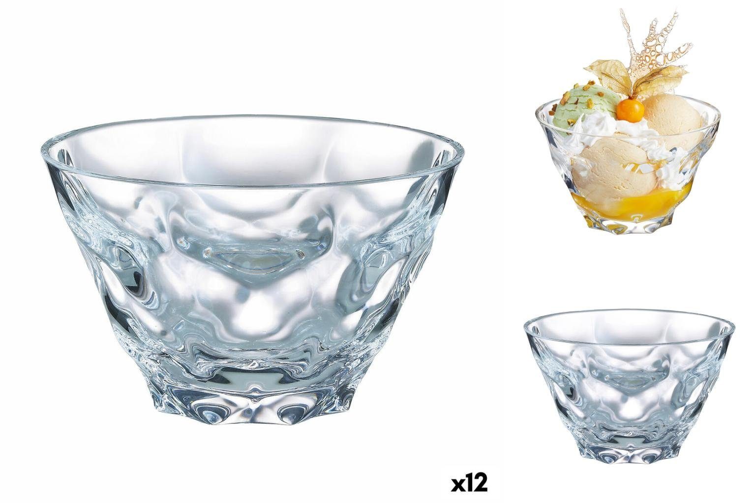 Luminarc Glas Eiscreme- und Milchshakes-Becher Luminarc Iced Diamant  Durchsichtig Gl, Glas