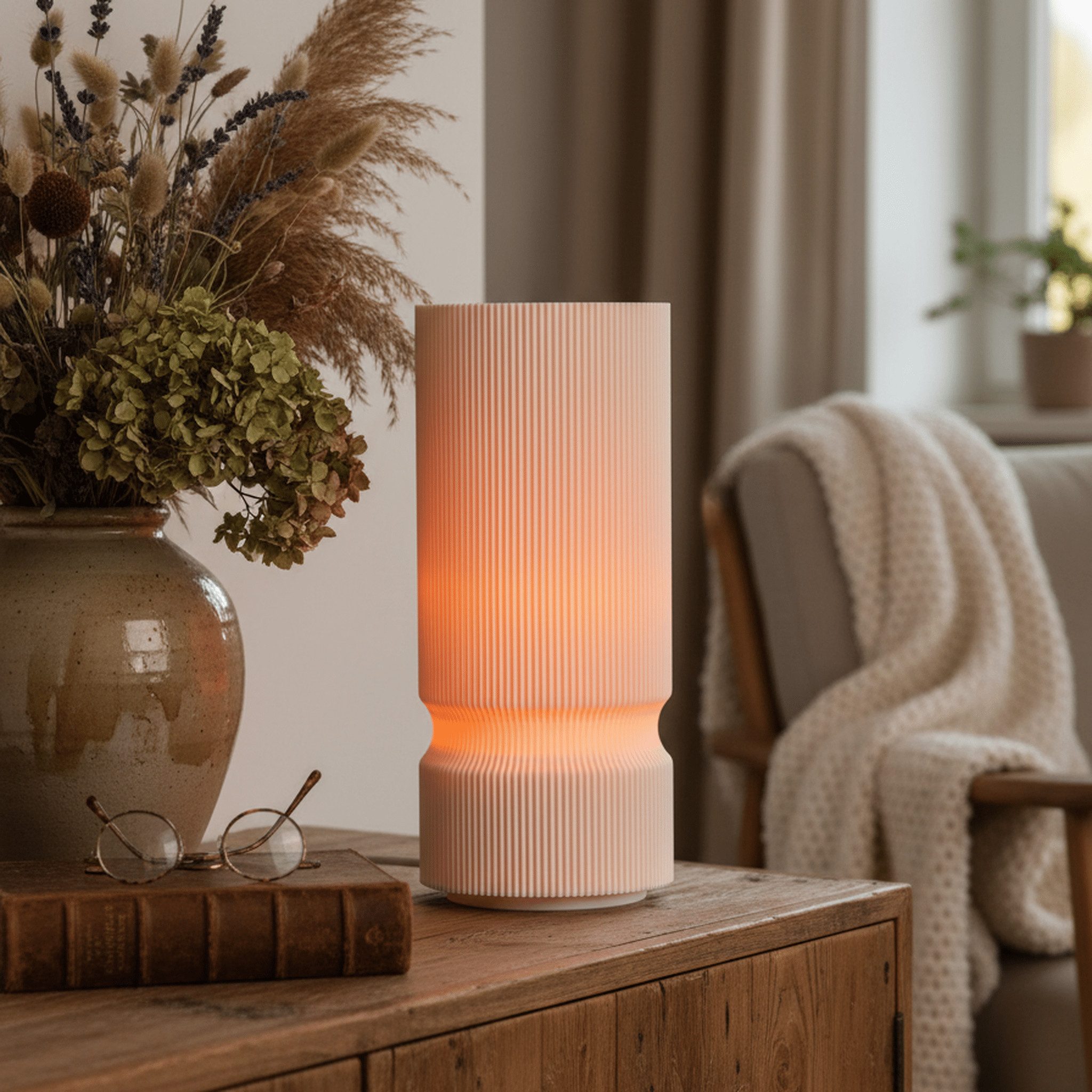 Roomberry Tischleuchte Glowline Tischlampe, ohne Leuchtmittel