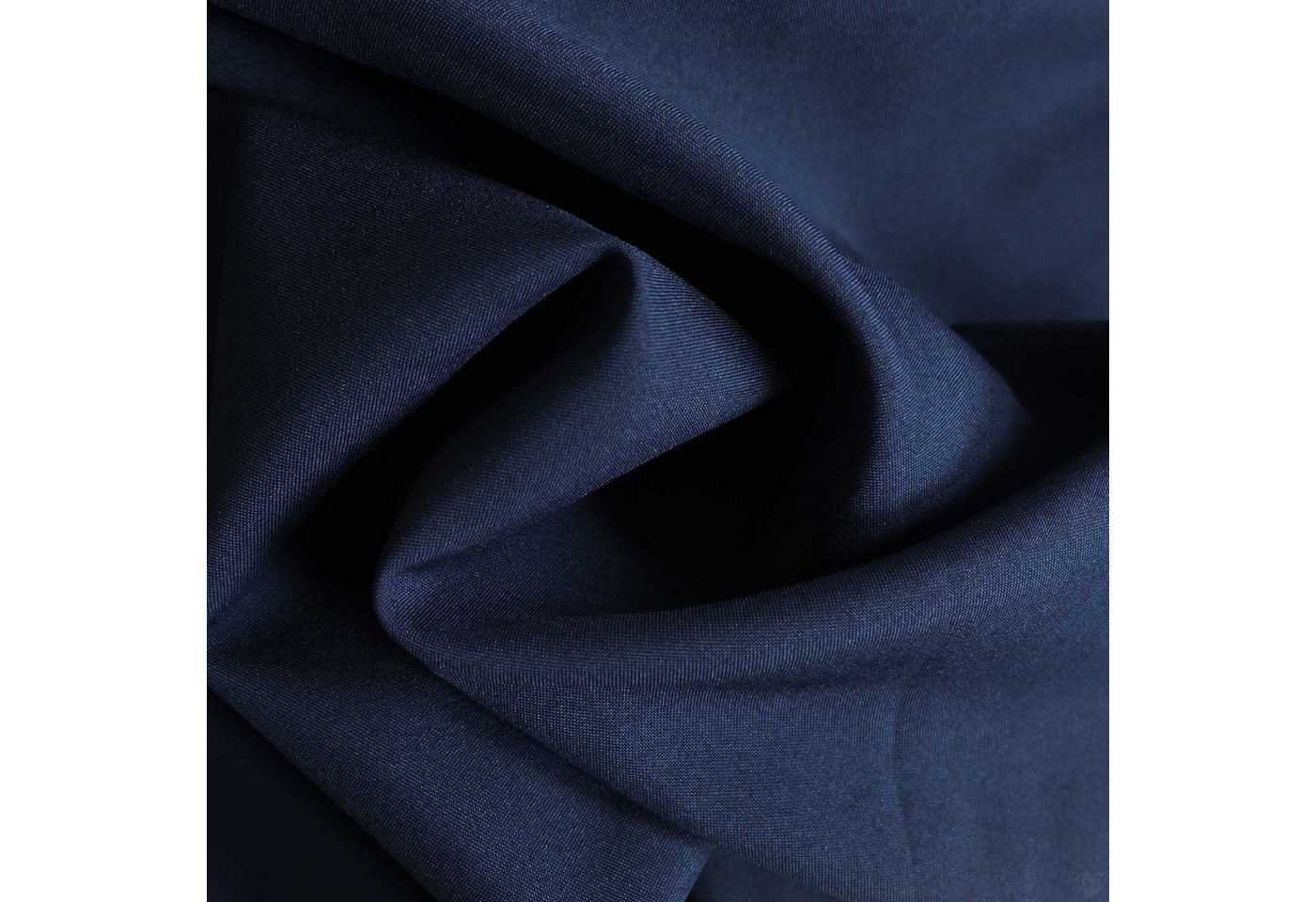 Thumbnail - maDDma Stoff Burlington-Stoff ab 1m x 150cm breit Polyesterstoff Allroundstoff, marineblau