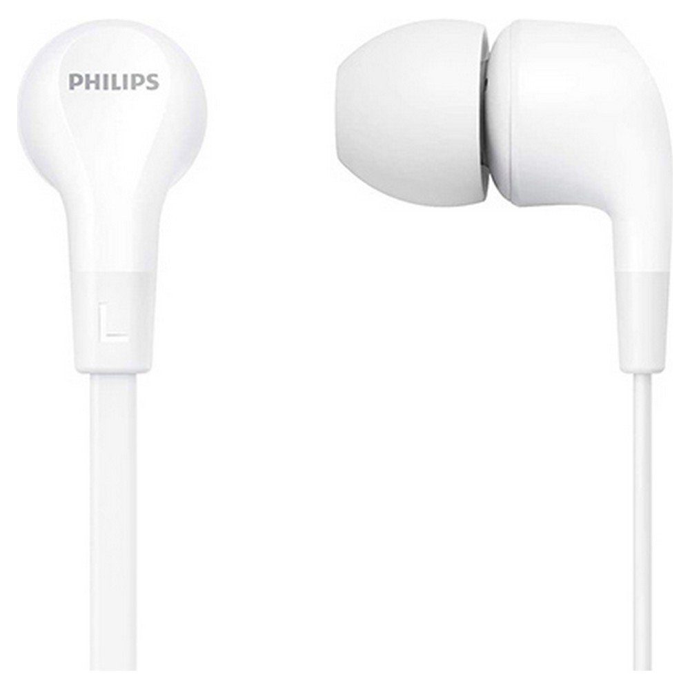 Philips Kopfhörer Kopfhörer Silikon Philips TAE1105WT00 Weiß