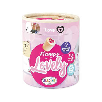 Aladine Stempel »Stampo Lovely Love Stempel-Set«