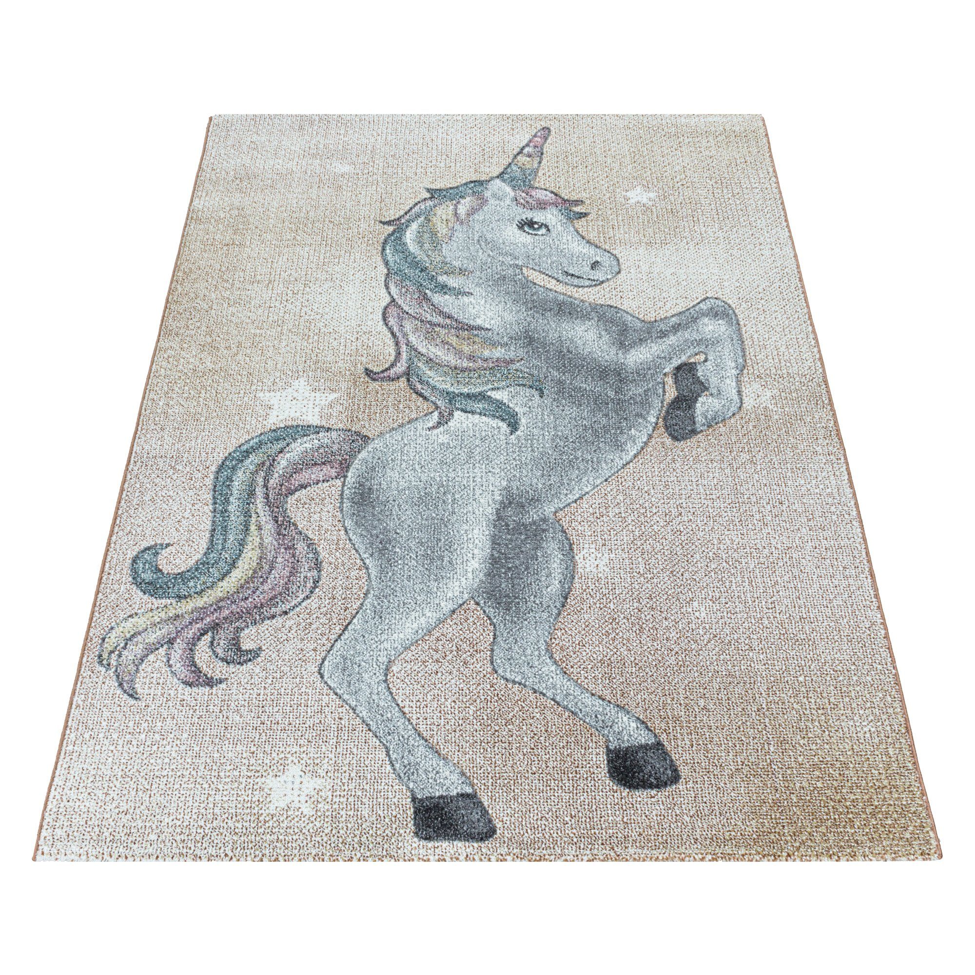 SIMPEX24 Teppich Einhorn Design, Rechteckig, Höhe: günstig online kaufen