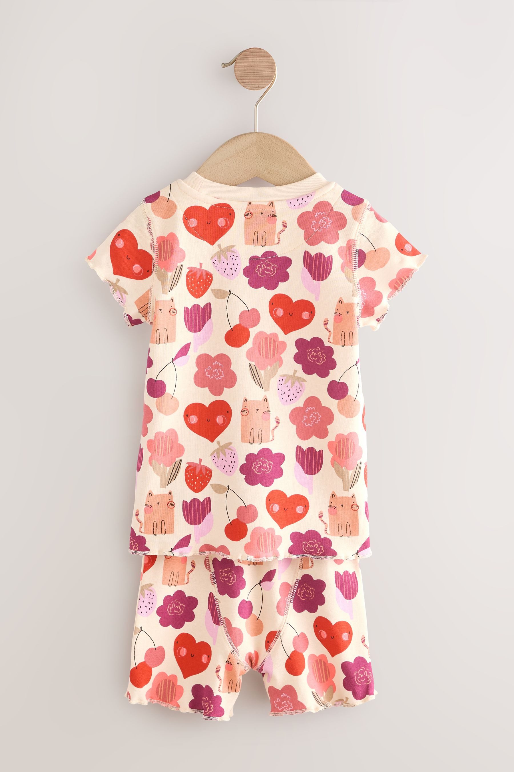 Next Pyjama Kurzer Pyjama 100 % Baumwolle, günstig online kaufen