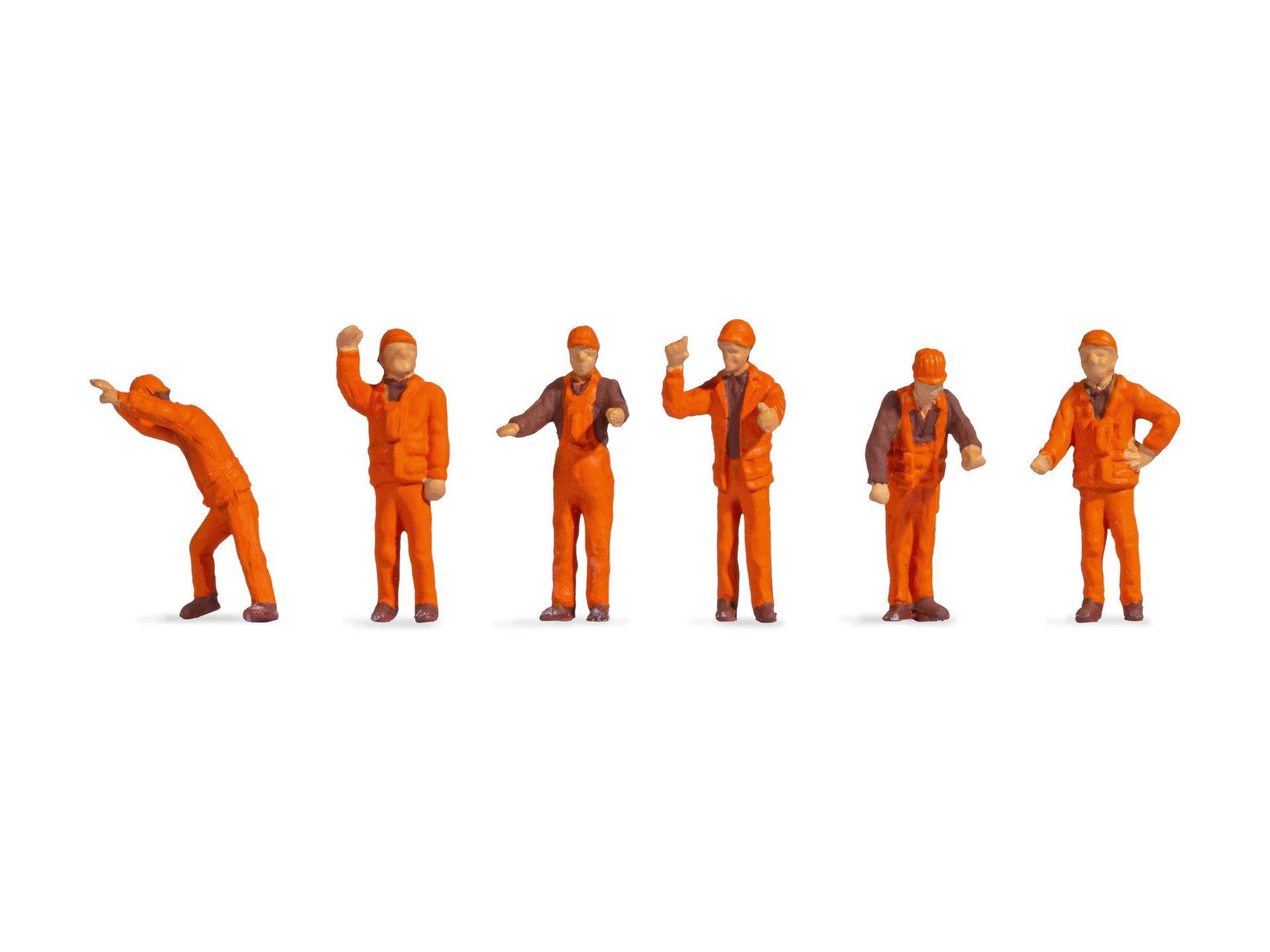 Dekofigur Rangierpersonal, Modellbau Figuren 1:87 H0, perfek