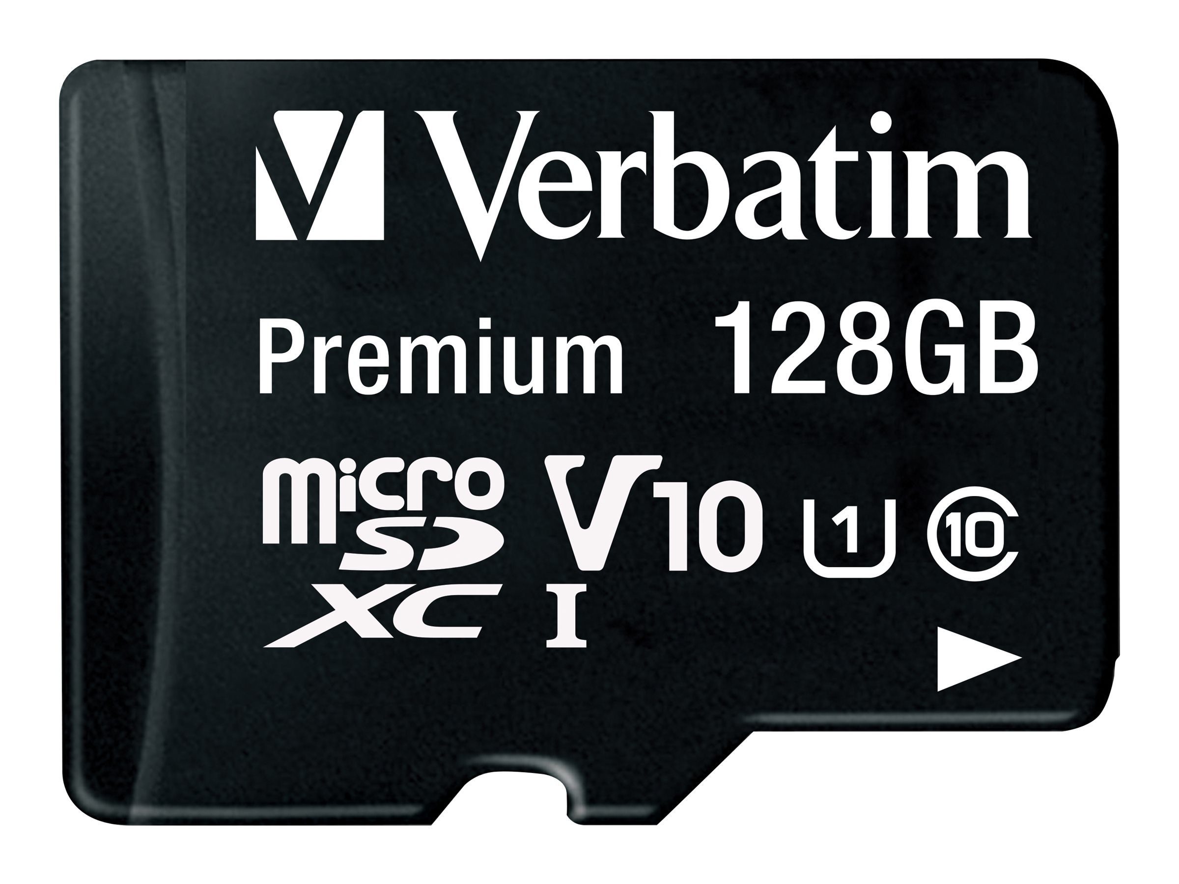 Verbatim VERBATIM SD MicroSD Card 128GB Verbatim SDXC Premium class 10 Adapter Micro SD-Karte