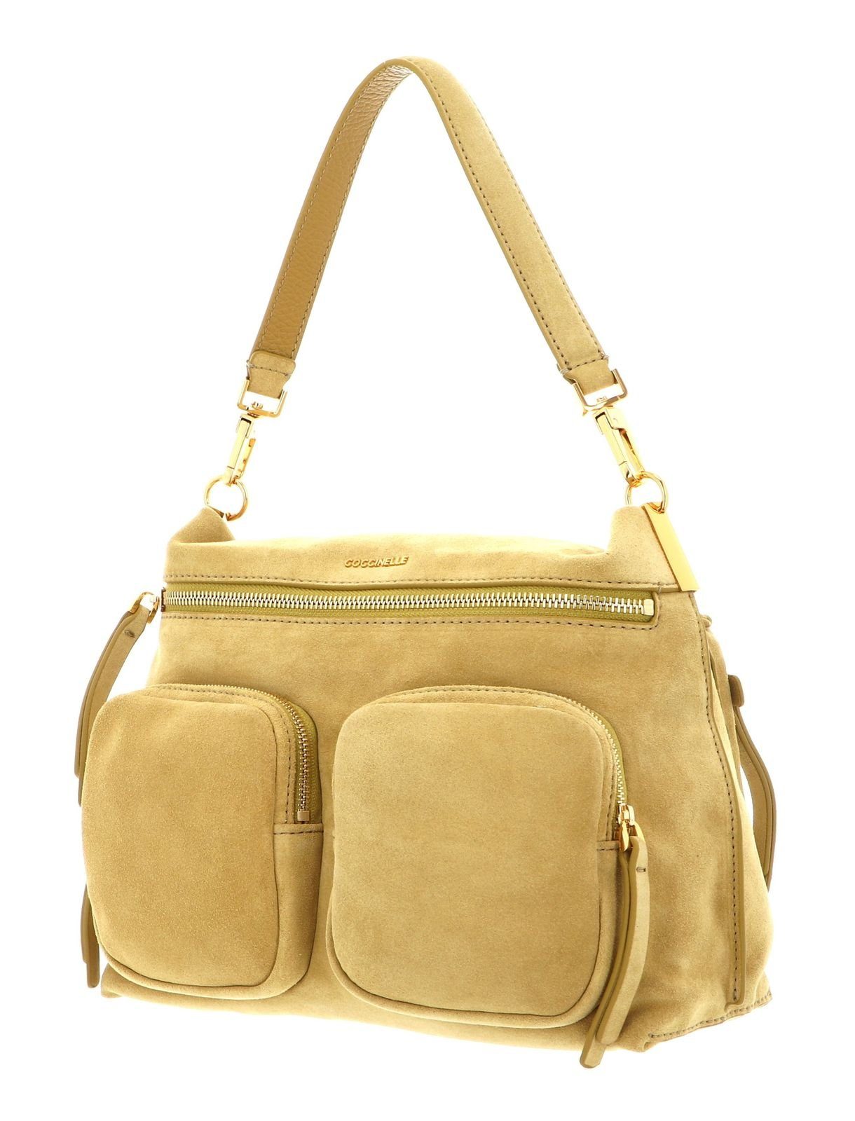 COCCINELLE Schultertasche Hyle Suede