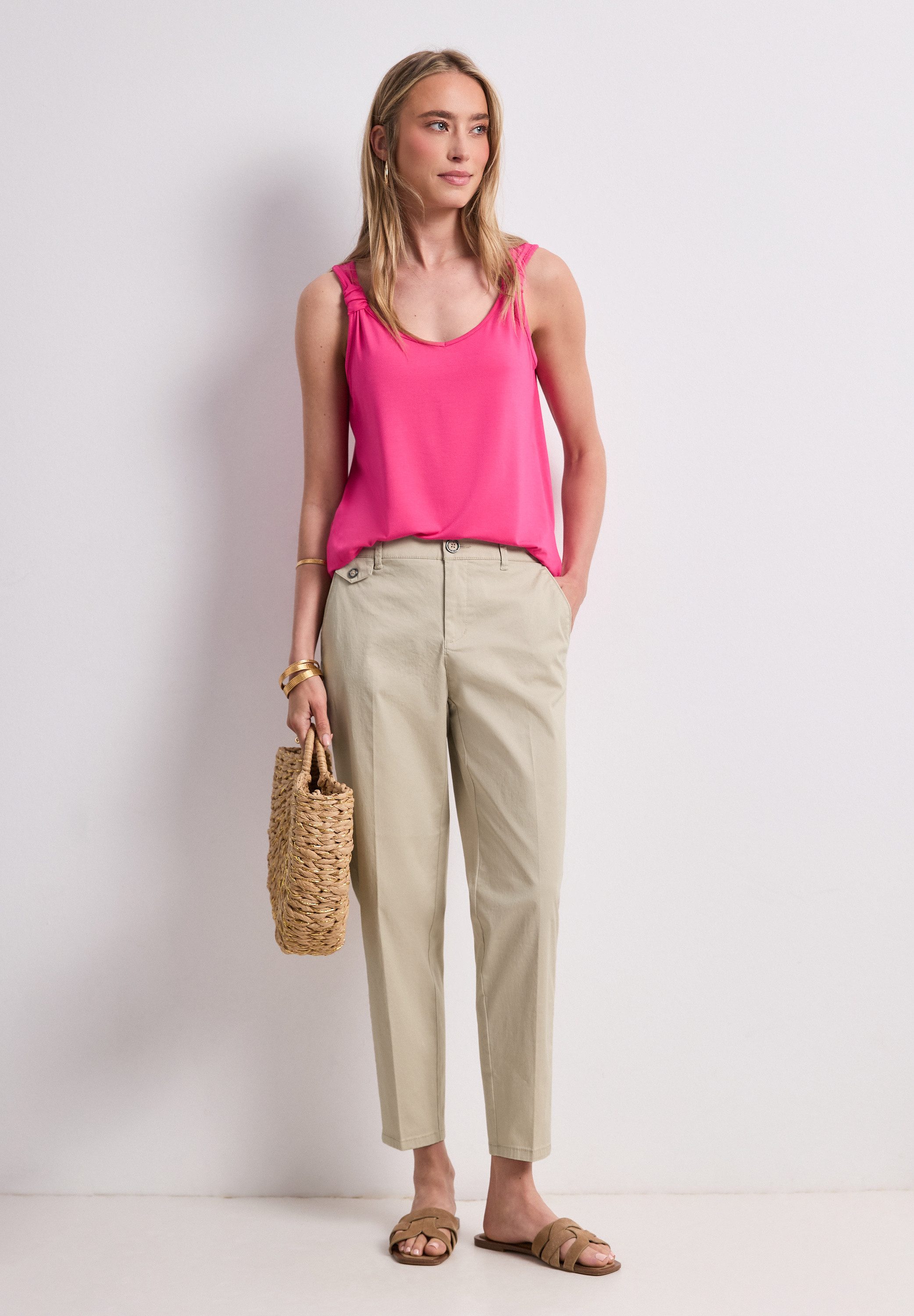 STREET ONE Chinohose soft