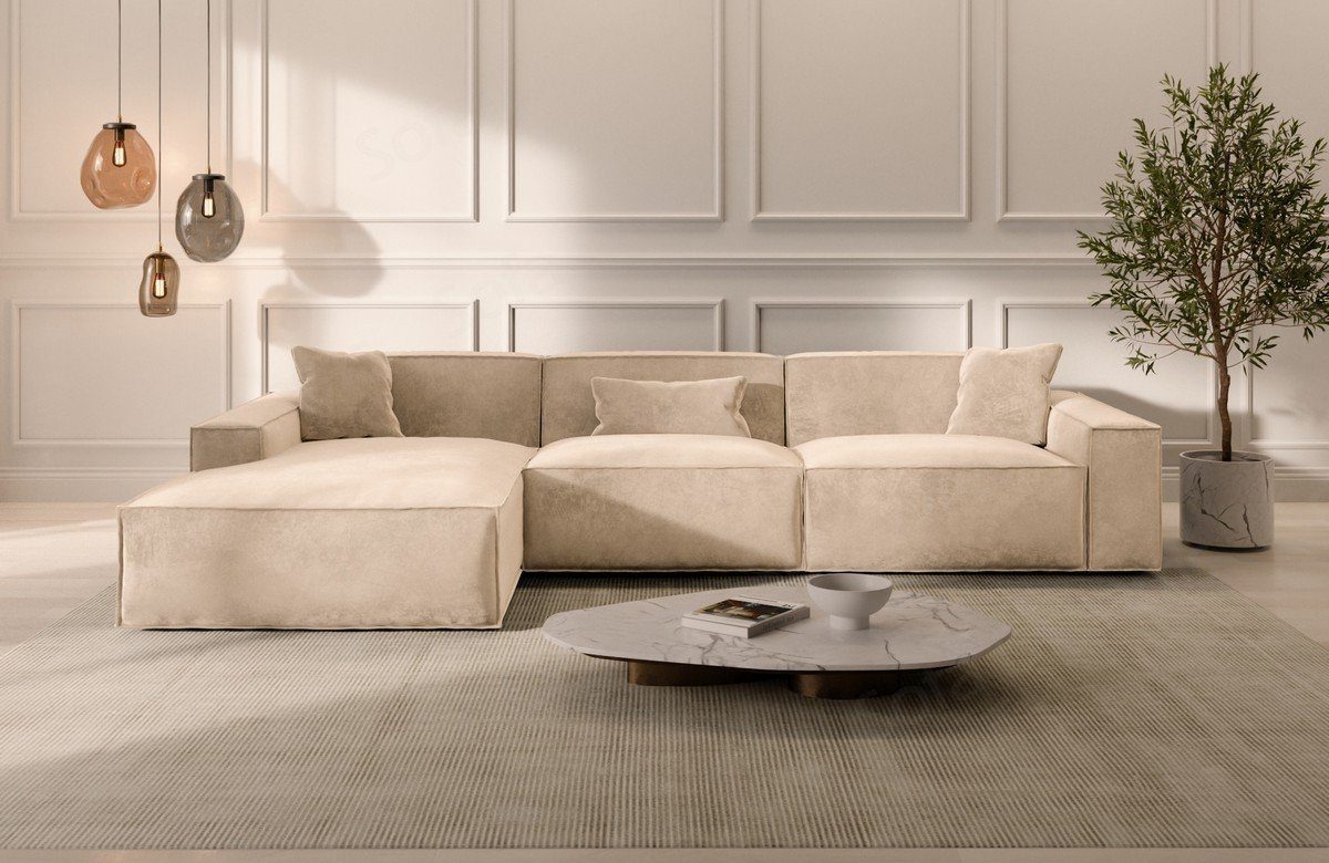 Sofa Dreams Ecksofa Stoffsofa Sofa Polstercouch günstig online kaufen