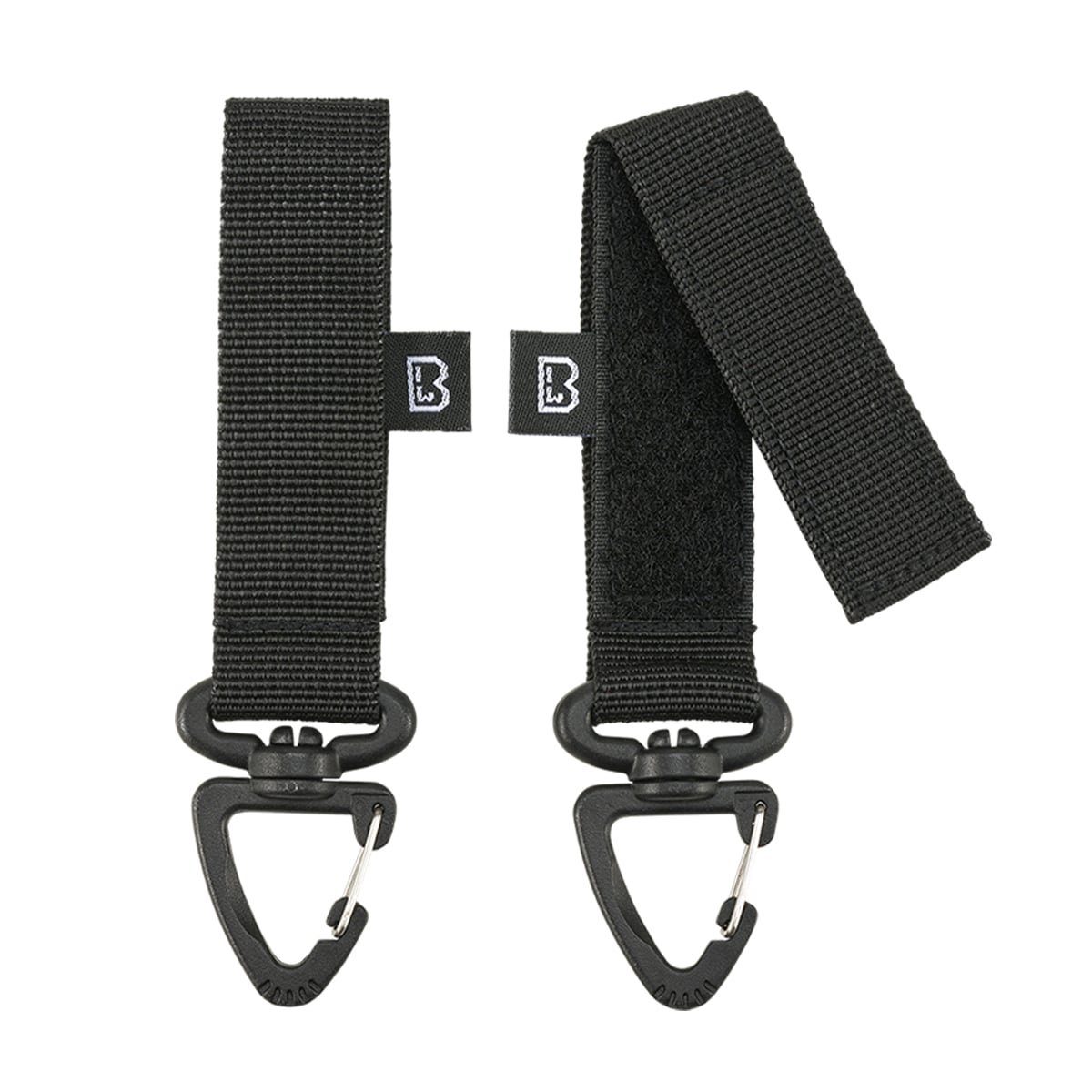 Brandit Karabiner Brandit Gürtel-Karabiner mit Molle Loop (2er Pack)