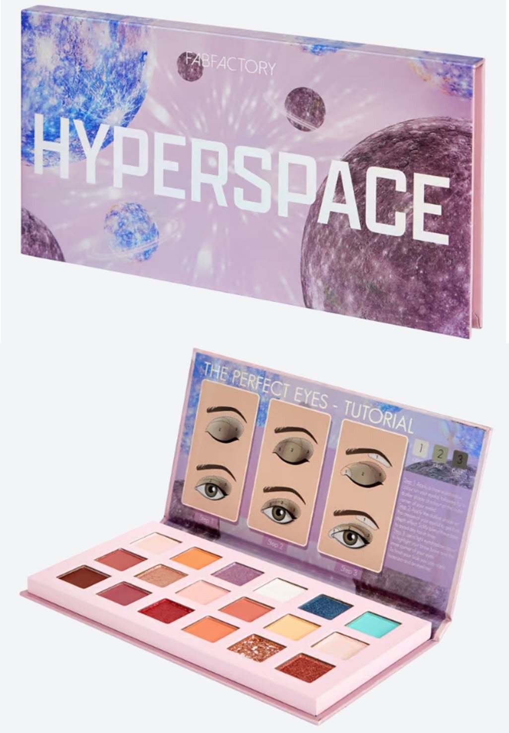 Max & More Lidschatten-Palette Lidschattenpalette