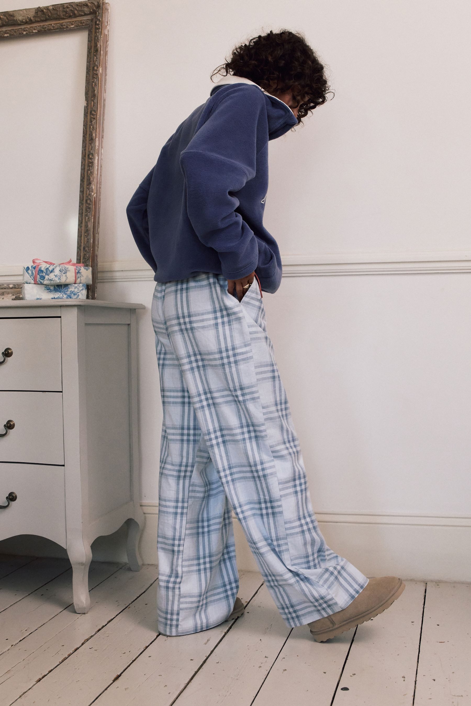 Next Pyjamahose Flanell-Pyjamahose (1-tlg) günstig online kaufen