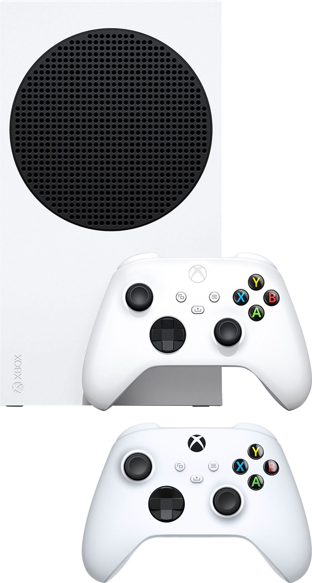 Xbox Series S, inkl. 2. Controller, Erlebe das modernisierte Design des Xbox  Wireless Controllers Robot White