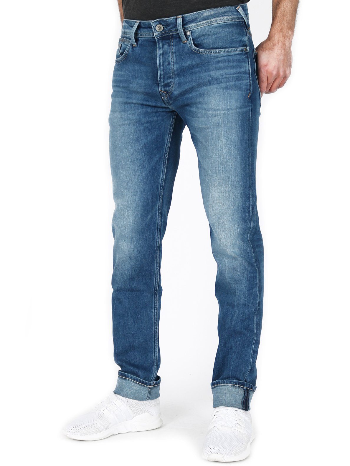 Look Slim-fit-Jeans Used Pepe GQ0 Jeans Chepstow Stretch - Hose
