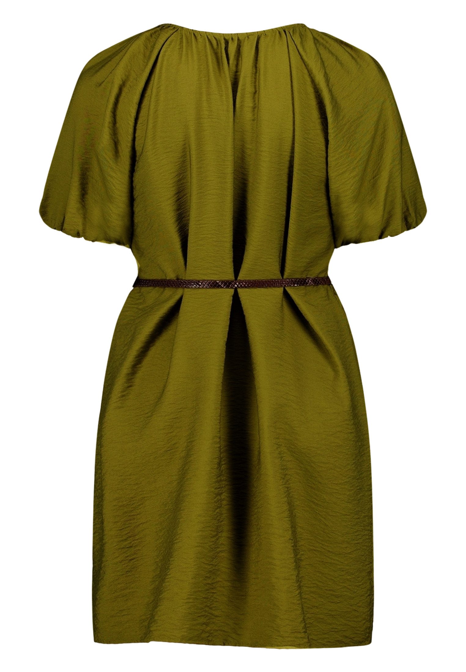 Zero Druckkleid Damen mit Gürtel Material