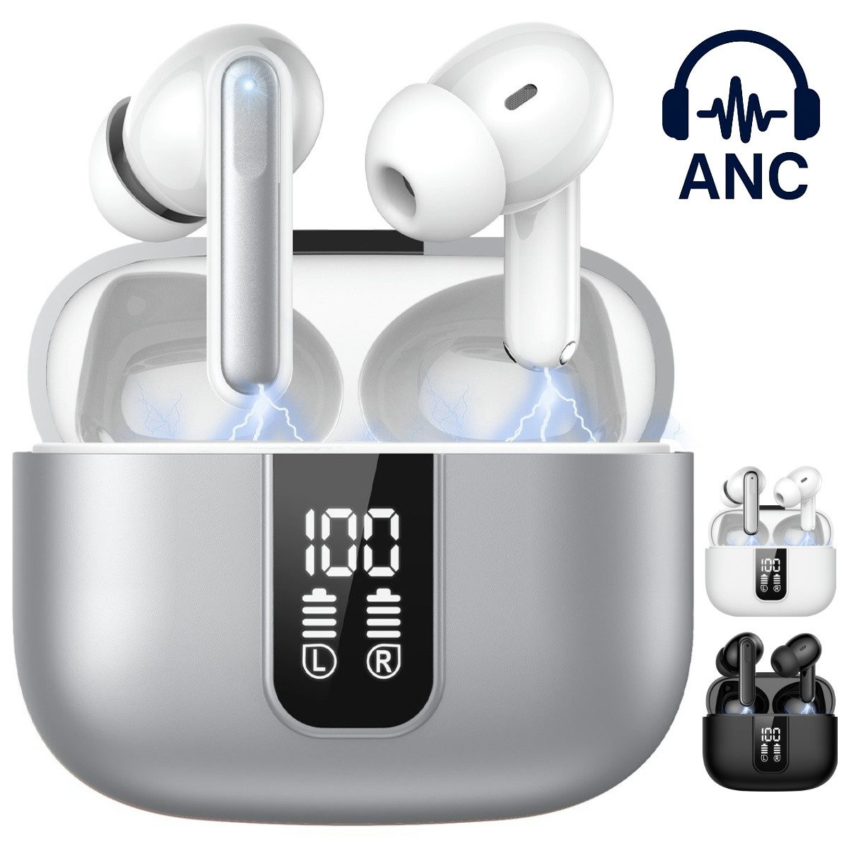 2025 TWS Stereo Earbuds Ohrhörer Sport Kopfhörer Bluetooth-Kopfhörer