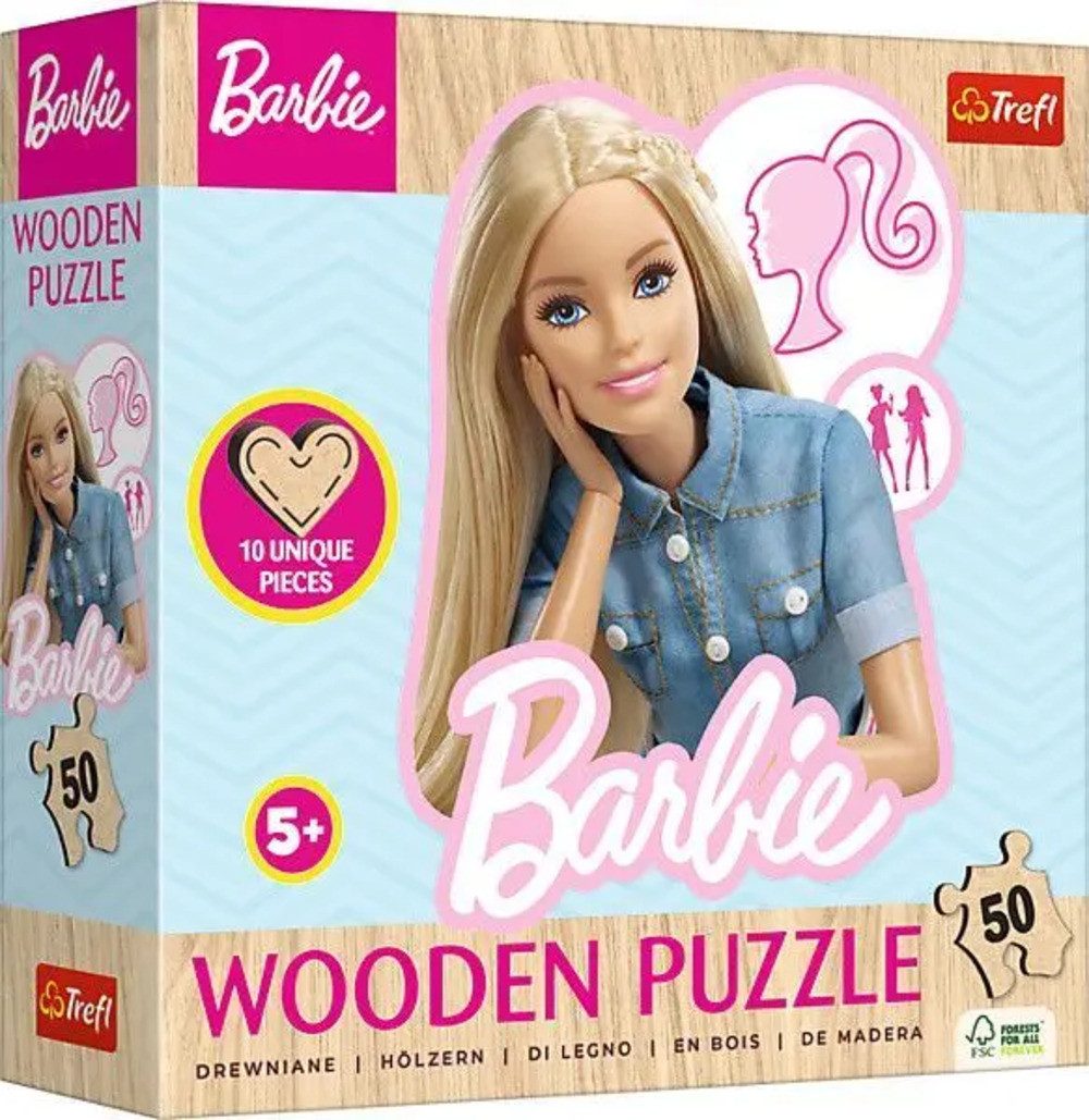 Puzzle Holz Puzzle Junior 50 - Barbie
