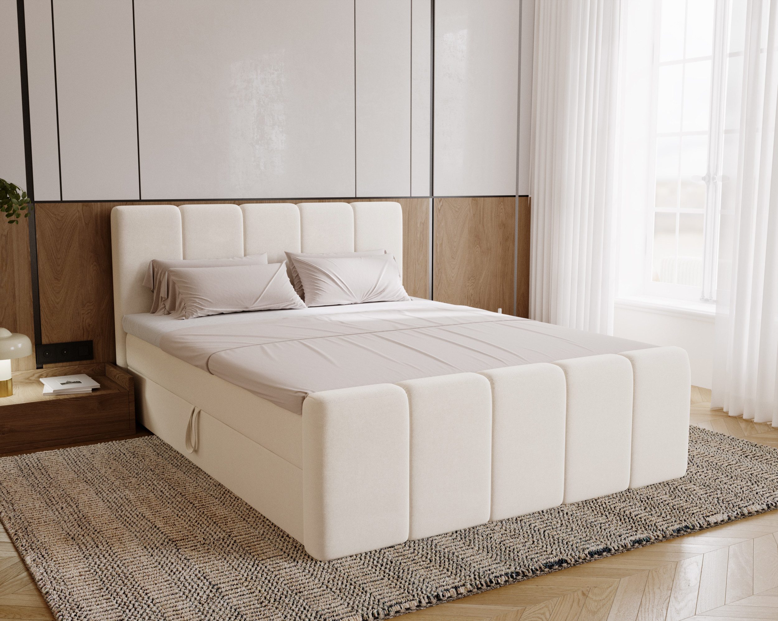 Kaiser Möbel Boxspringbett Berg mit Matratze günstig online kaufen