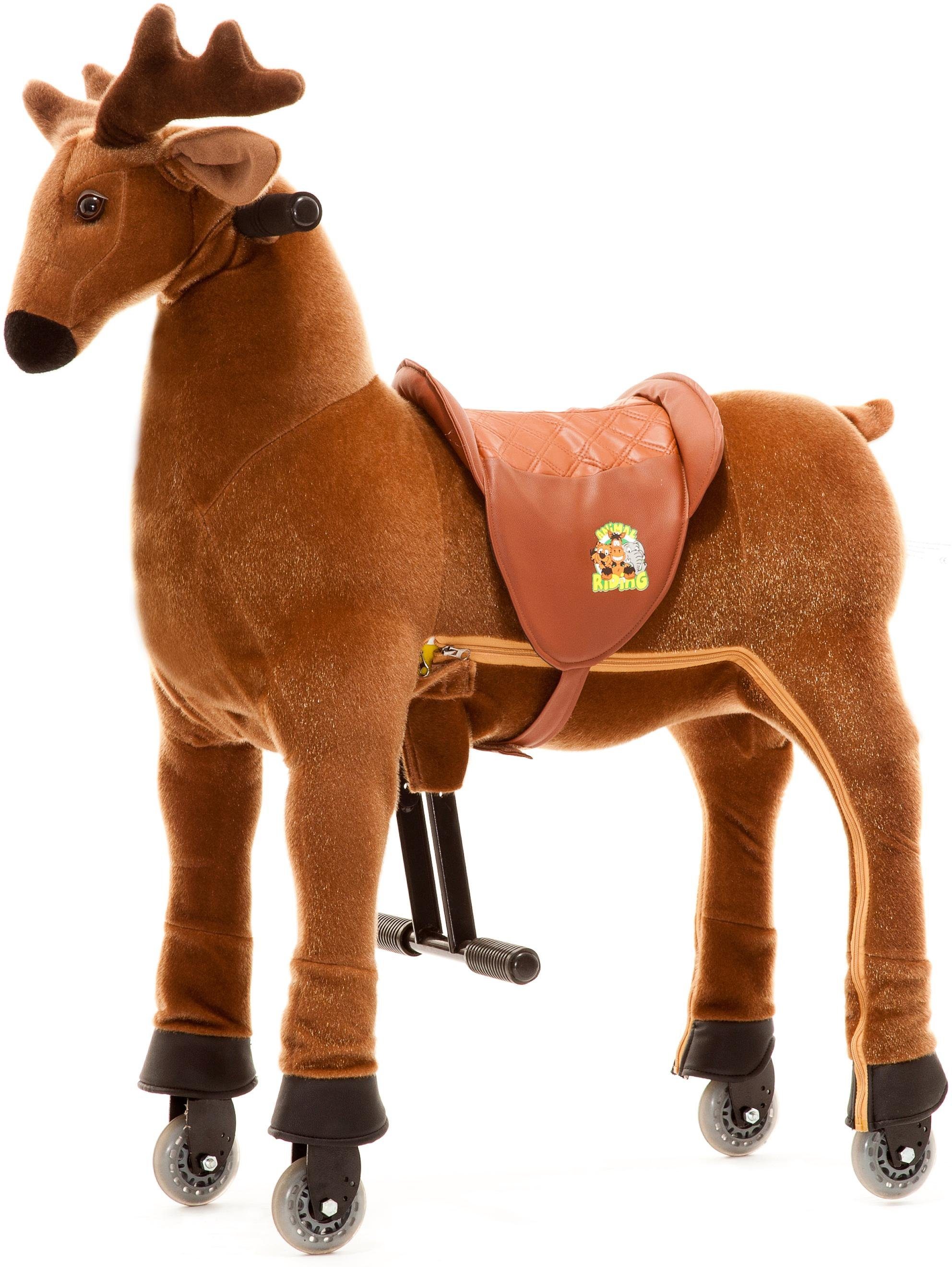 Image of ANiMAL RIDinG Reittier »Elch Rudi, M/L«, mit Rollen