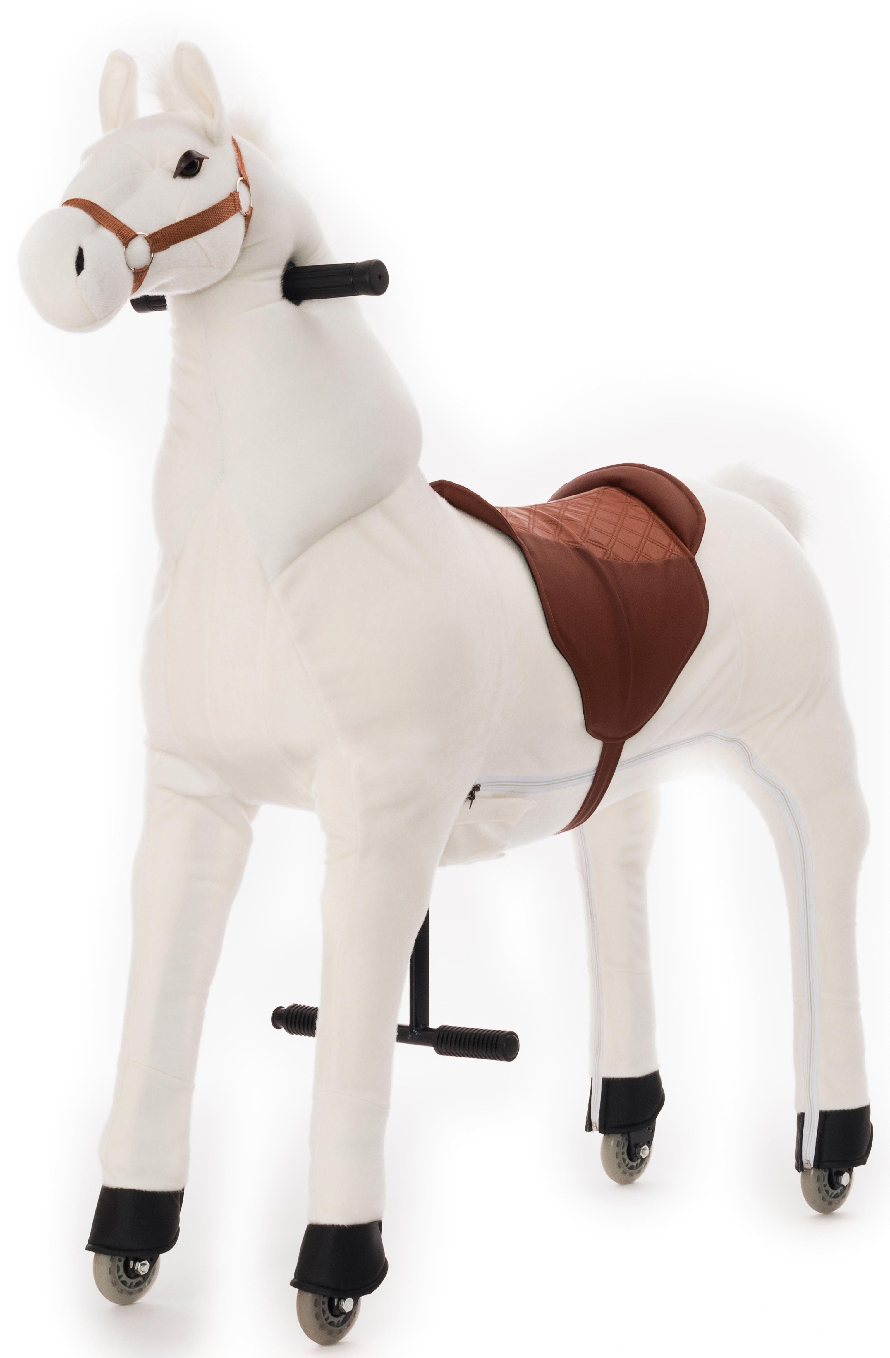 Image of ANiMAL RIDinG Reitpferd »Snowy, XL«, mit Rollen