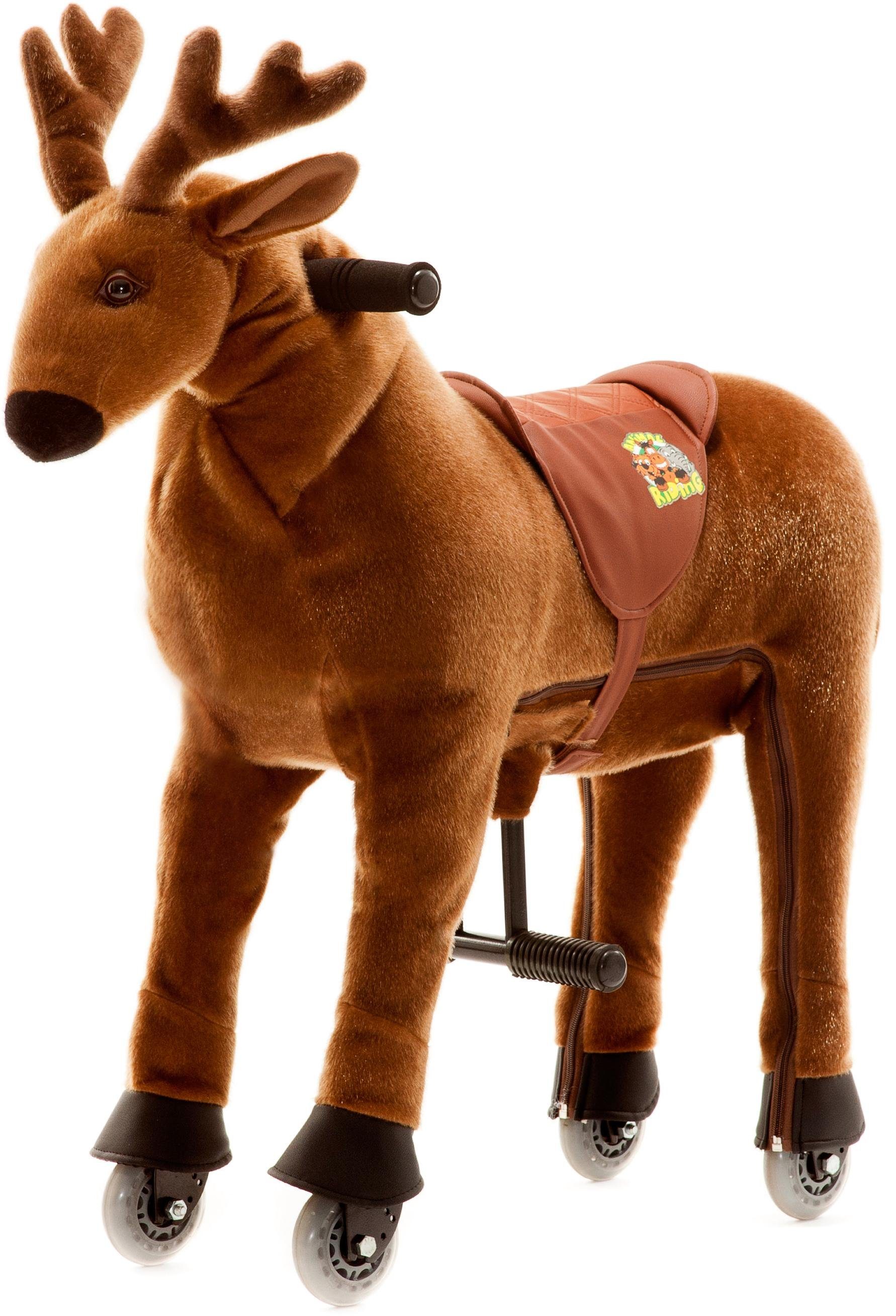 Image of ANiMAL RIDinG Reittier »Elch Rudi, S«, mit Rollen