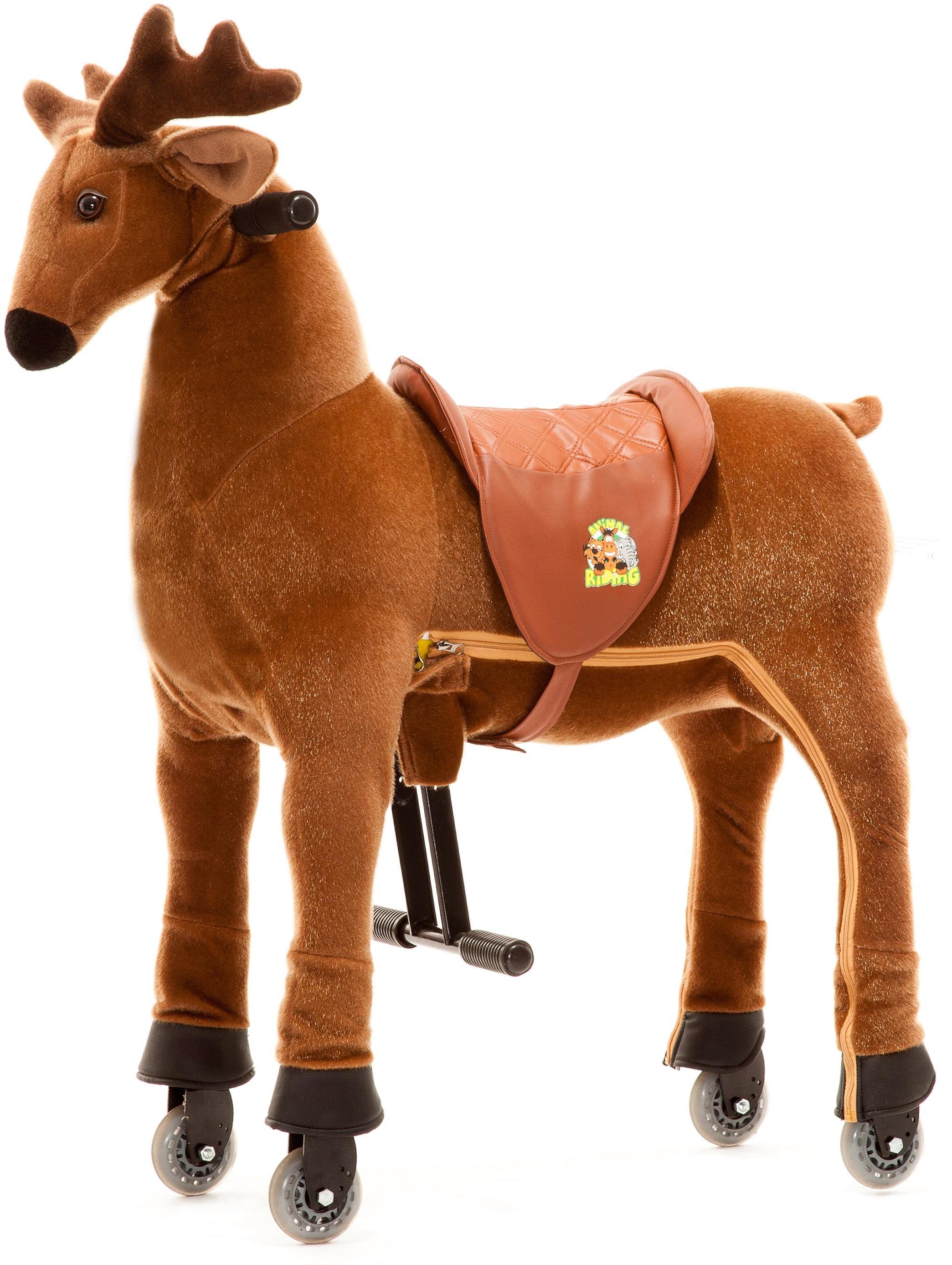 Image of ANiMAL RIDinG Reittier »Elch Rudi, XL«, mit Rollen