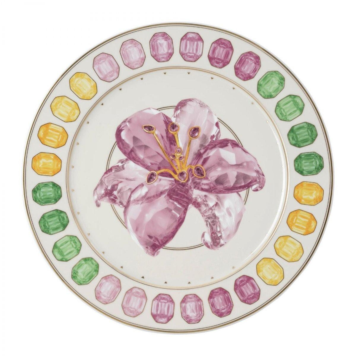 Rosenthal Servierplatte x Swarovski Platzteller Idyllia Lily (33cm)