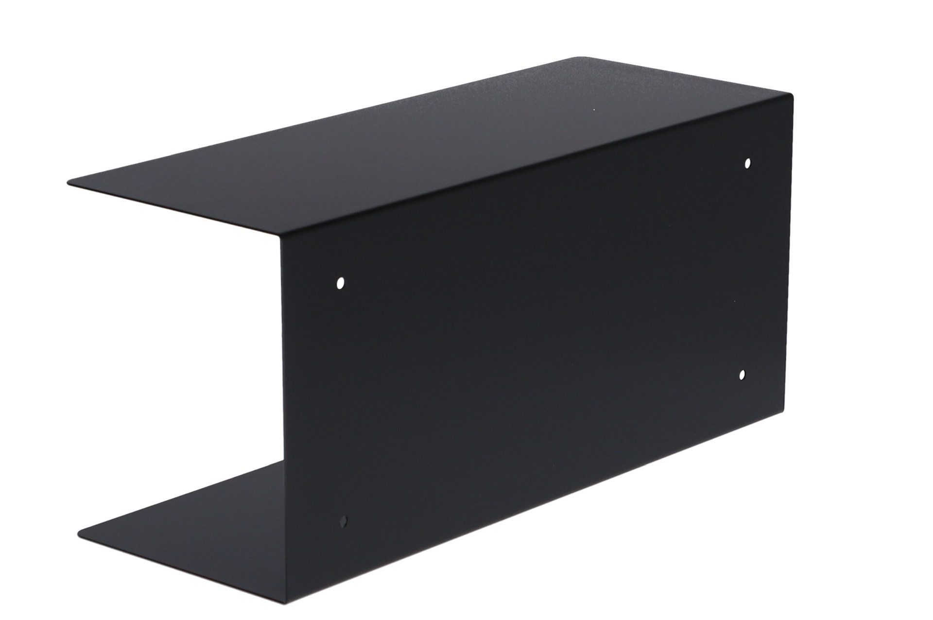 jankurtz Wandregal Fleur aus Metall Schwarz, 50 cm